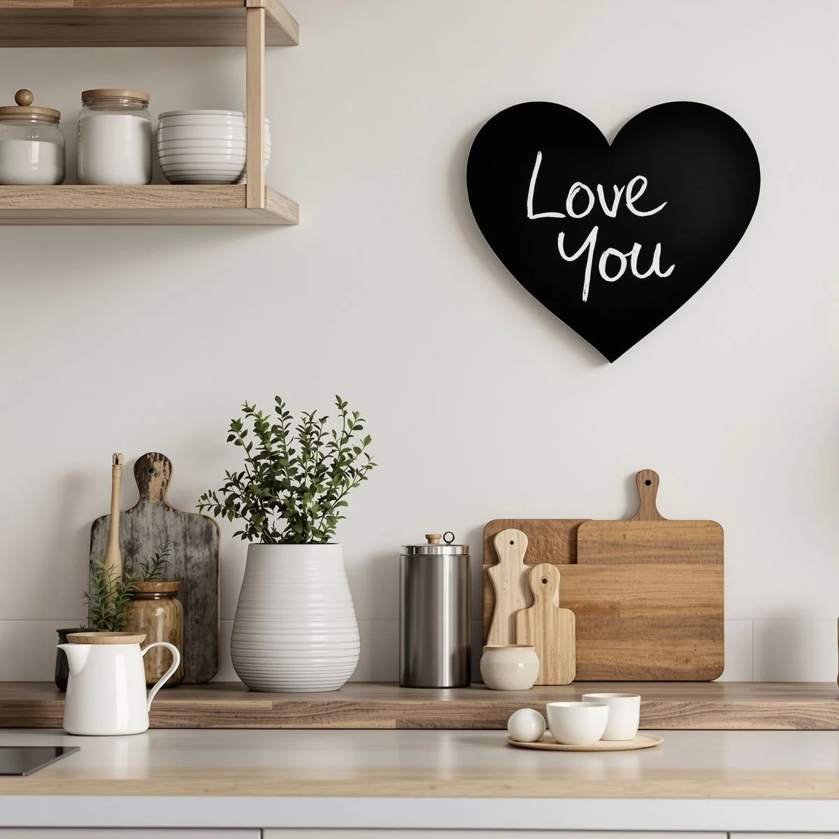 Heart Shaped Blackboard