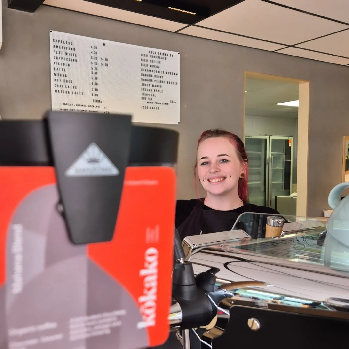 Good morning! Smiles are here to greet you and fabulous coffee of course 😀 ☕️

#cafe #cafenearme #coffee