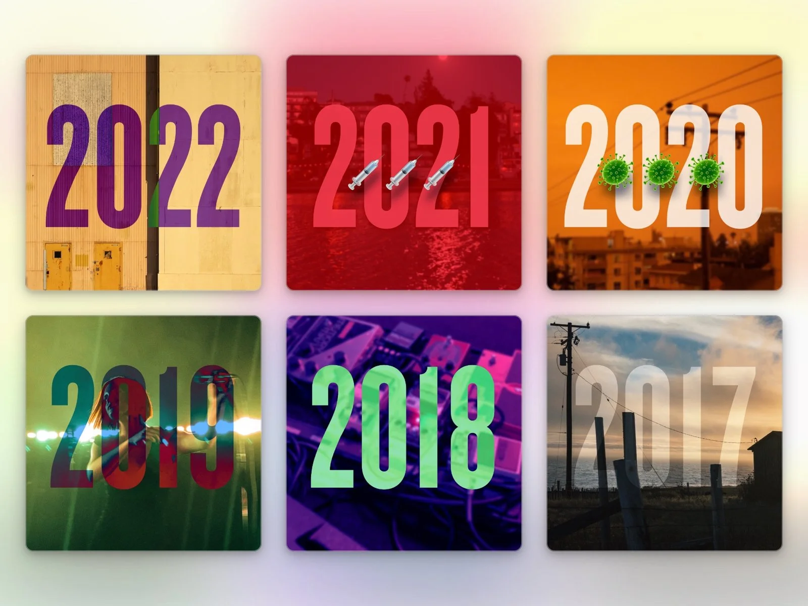 My Yearly Music Playlists