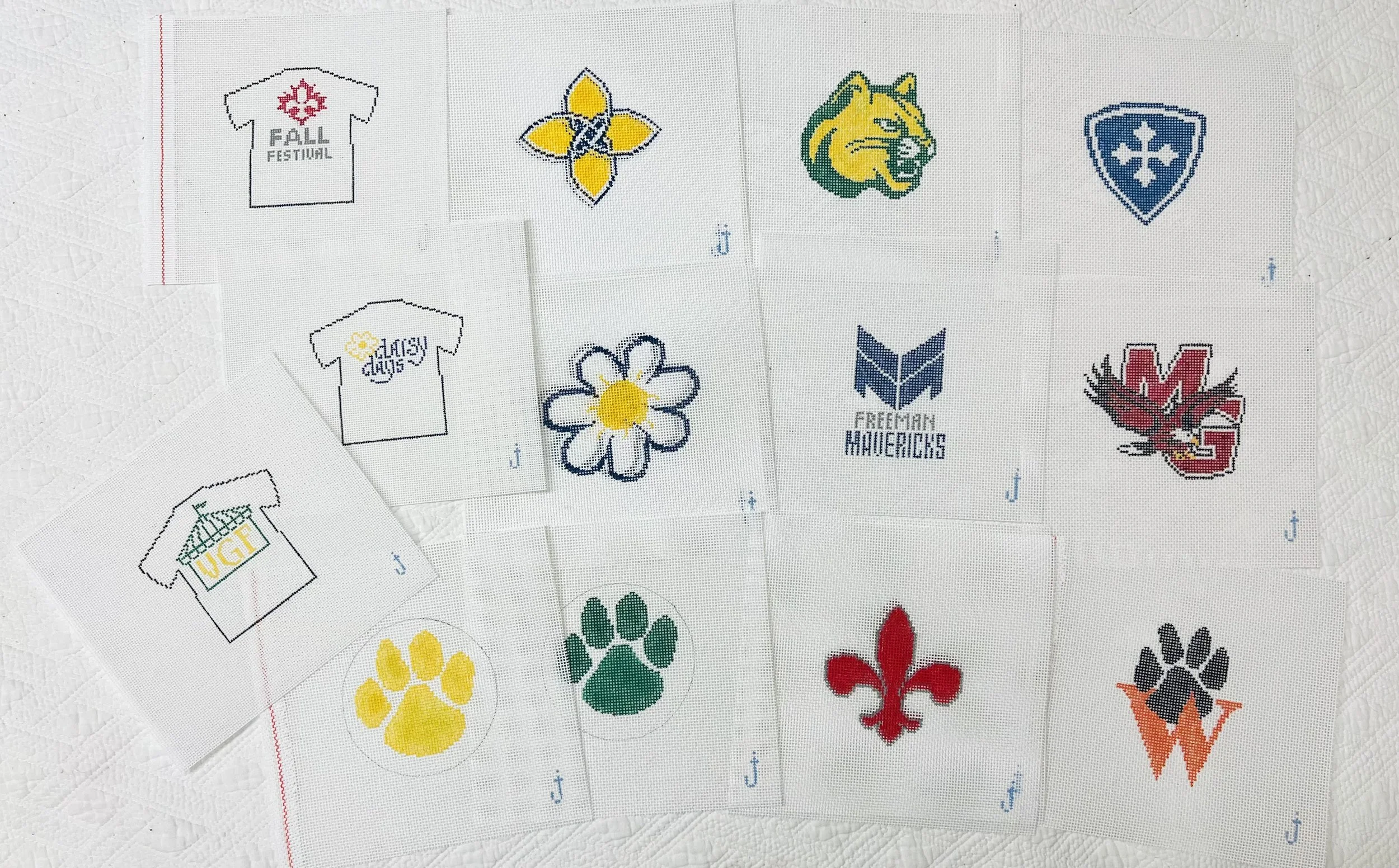 Richmond School canvases — Jessica Tongel Designs