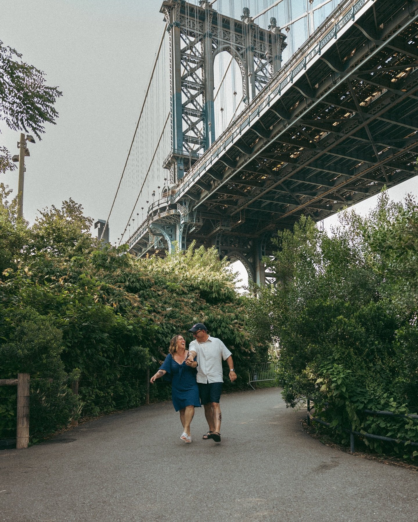 The Sawyers. My mom loves taking photos and having her photo taken, on the other hand my dad has never EVER liked taking photos. So when he suggested we go to Dumbo and to take photos of them, I LEAPED at the opportunity. So grateful to have these me