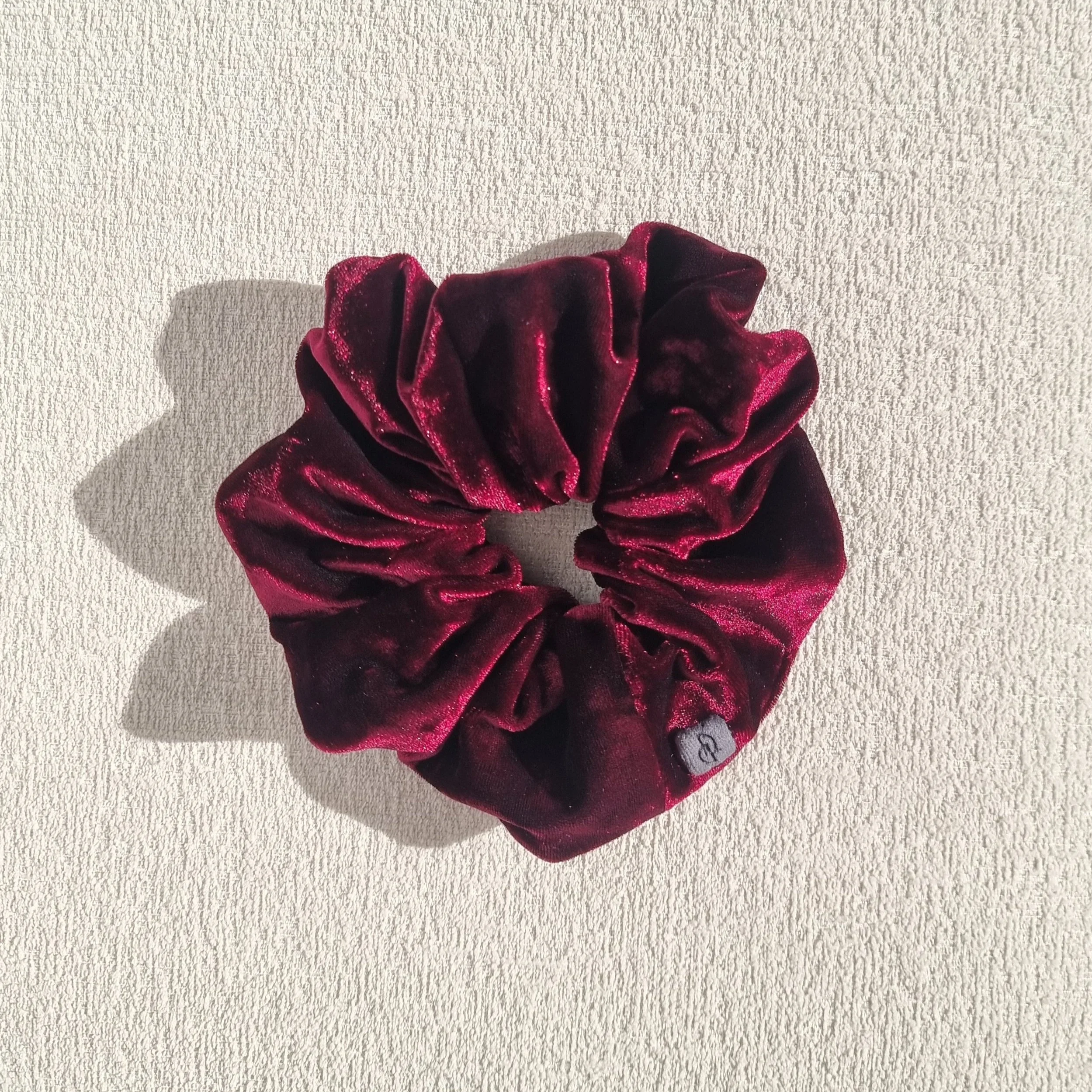 Mulberry Velour Luxe Scrunchie