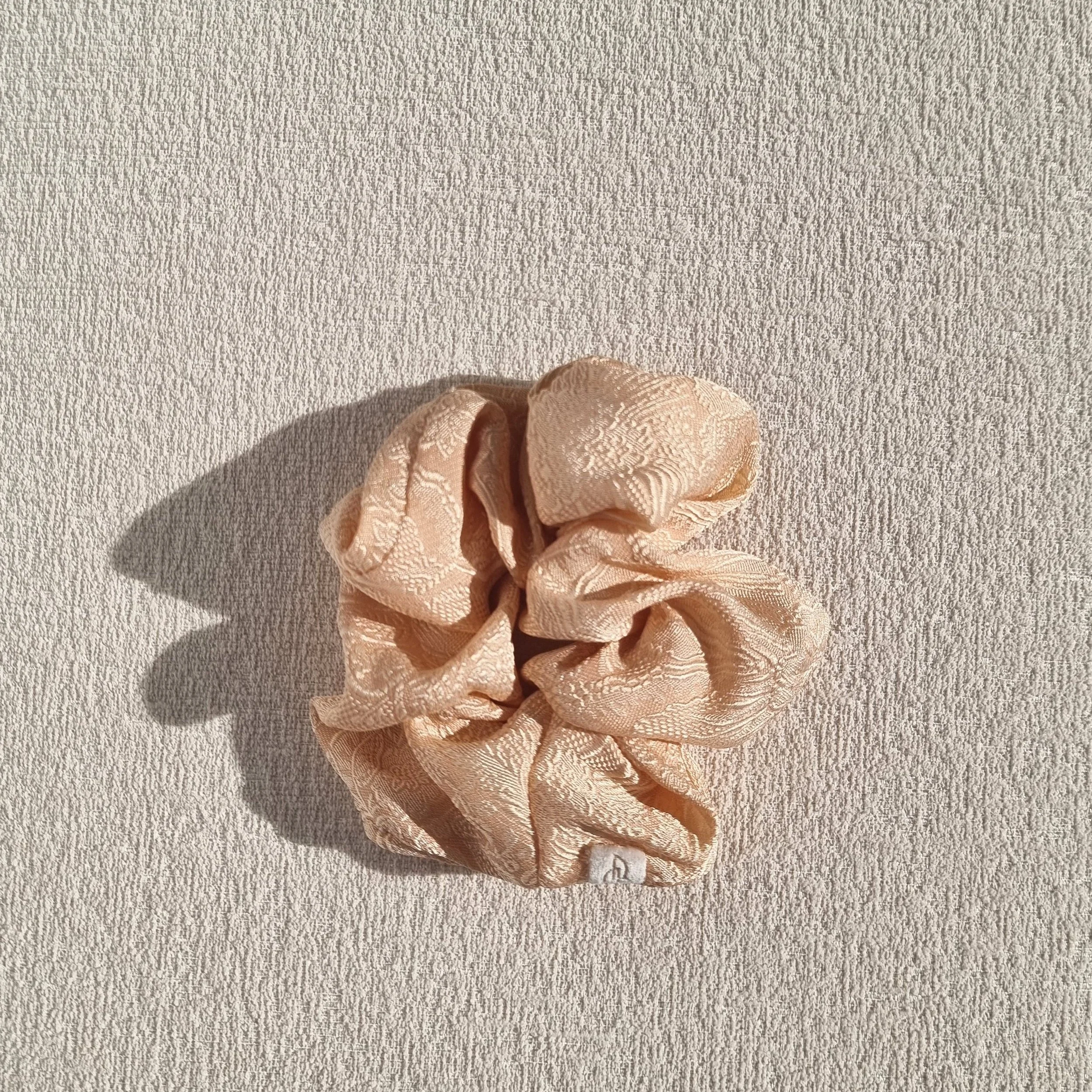 Jacquard Silk Luxe Scrunchie