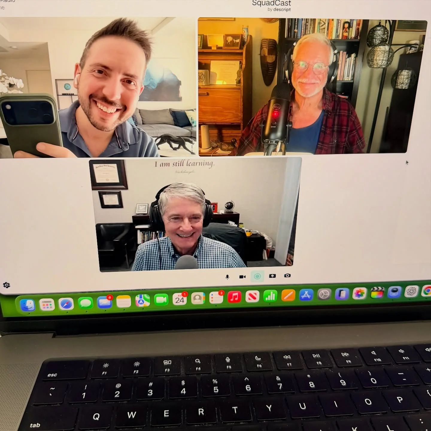 Just finished recording a podcast episode with Don and David of Peaceful Life Radio, Oklahoma! 🇺🇸 
We chatted all things cruising, including how it’s the perfect holiday for those enjoying their later years, and those looking for a multi-gen