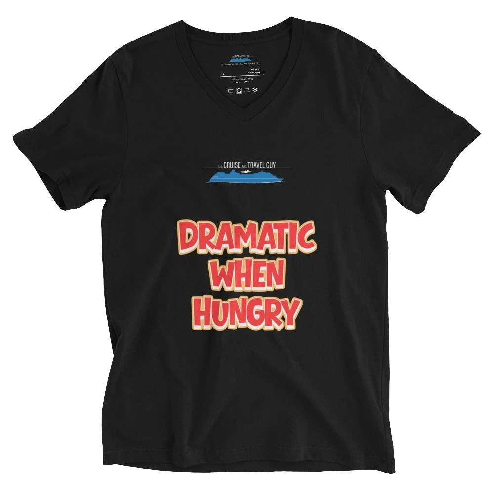 V-Neck Hungry Dramatic in Black