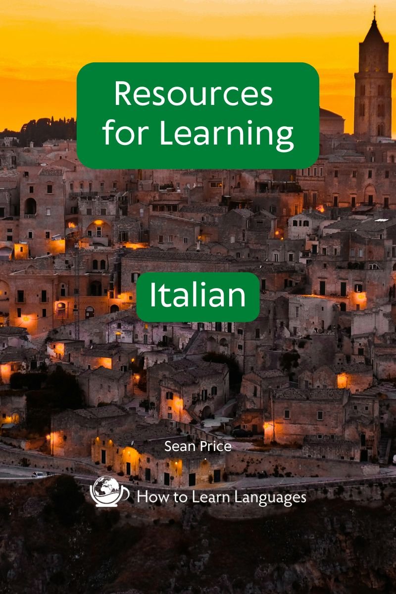 Resources for Learning Italian