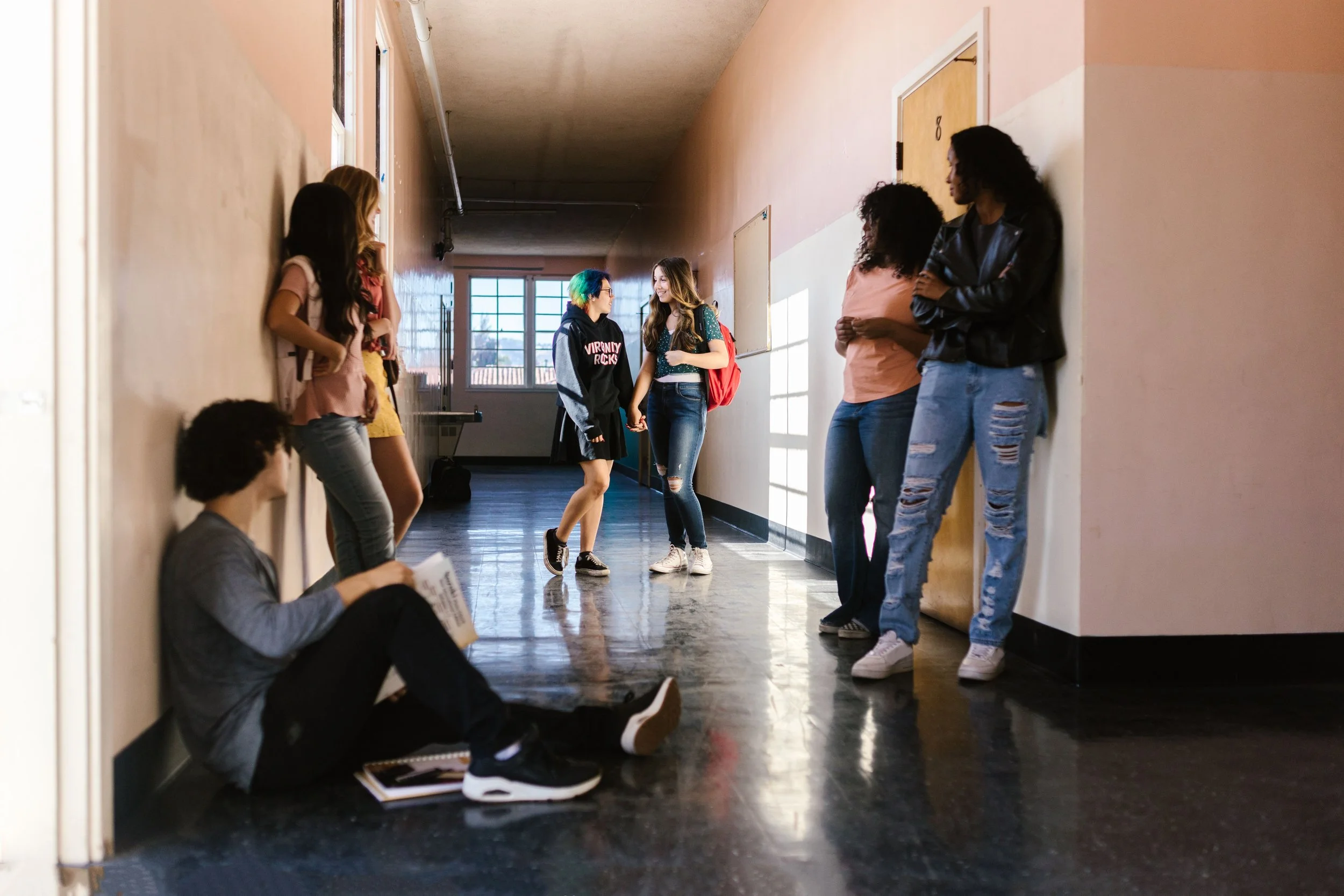 New studies of adolescents in school