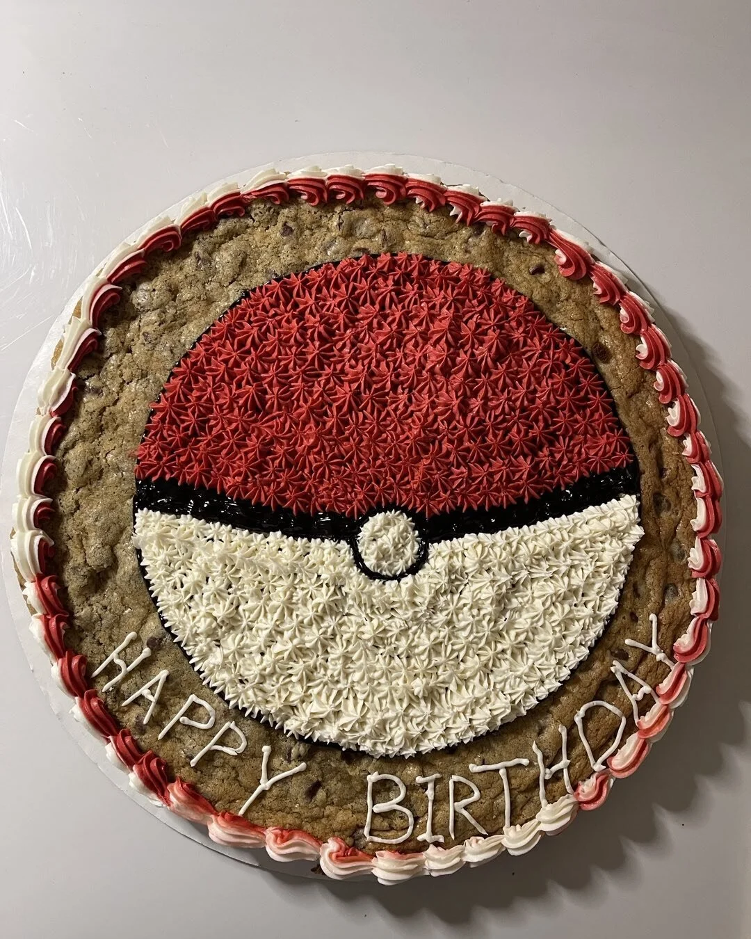 #pokemon birthday #chocolate chip cookie cake #treats #gourmet #visit Kita&rsquo;s Kitchen &amp; More LLC