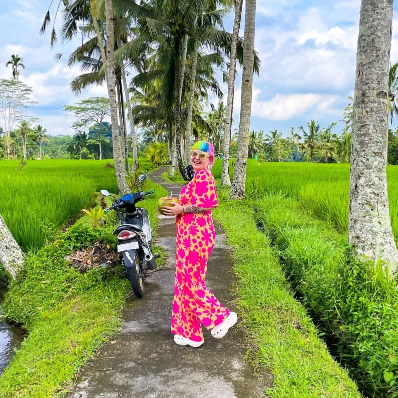 Proud Poppy x Kasey Rainbow Alani Jumpsuit Floral Fields