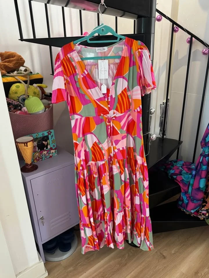 Proud Poppy Rio Dress in Kenzie Print