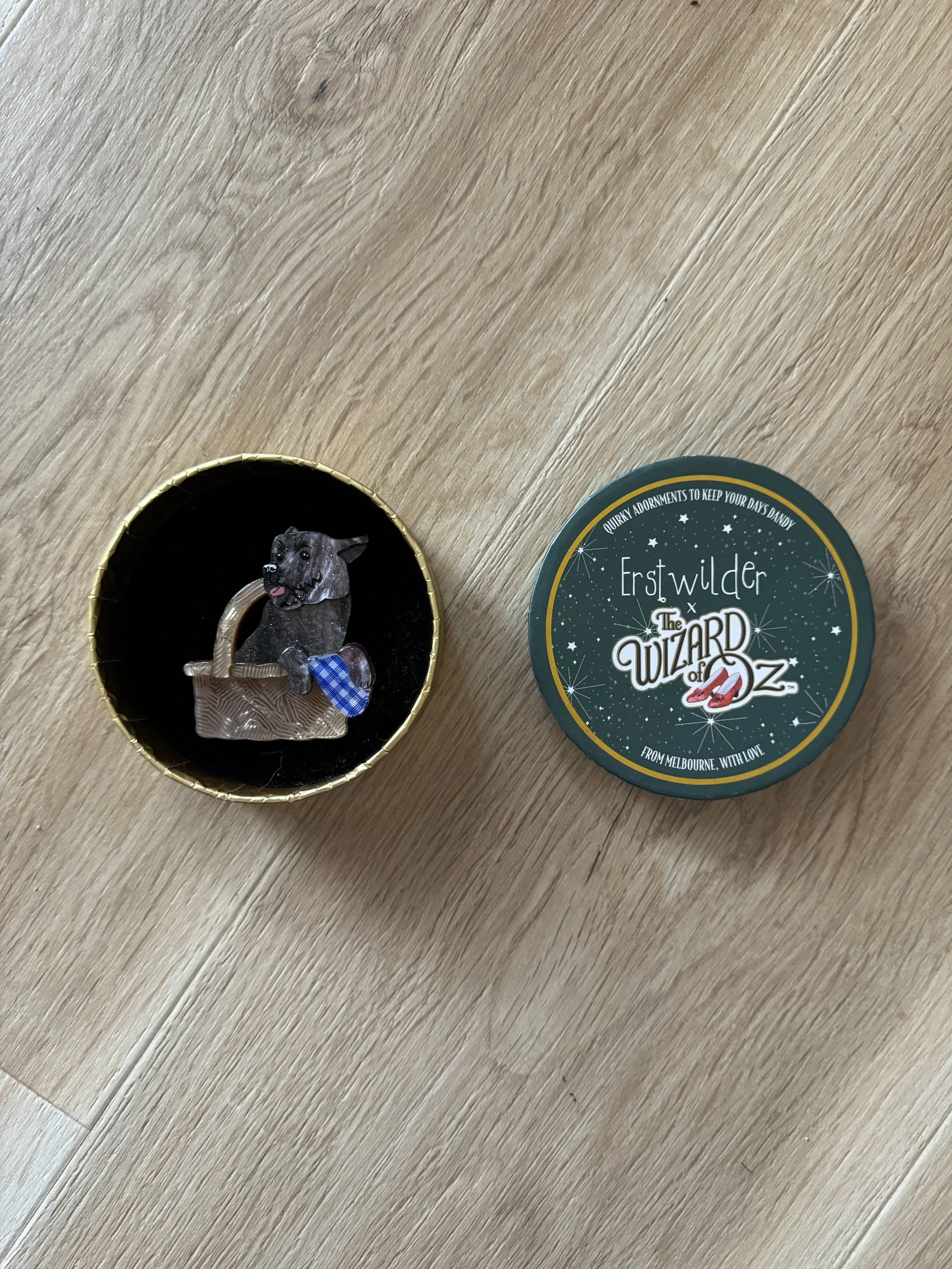 Erstwilder x Wizard of Oz Toto Brooch