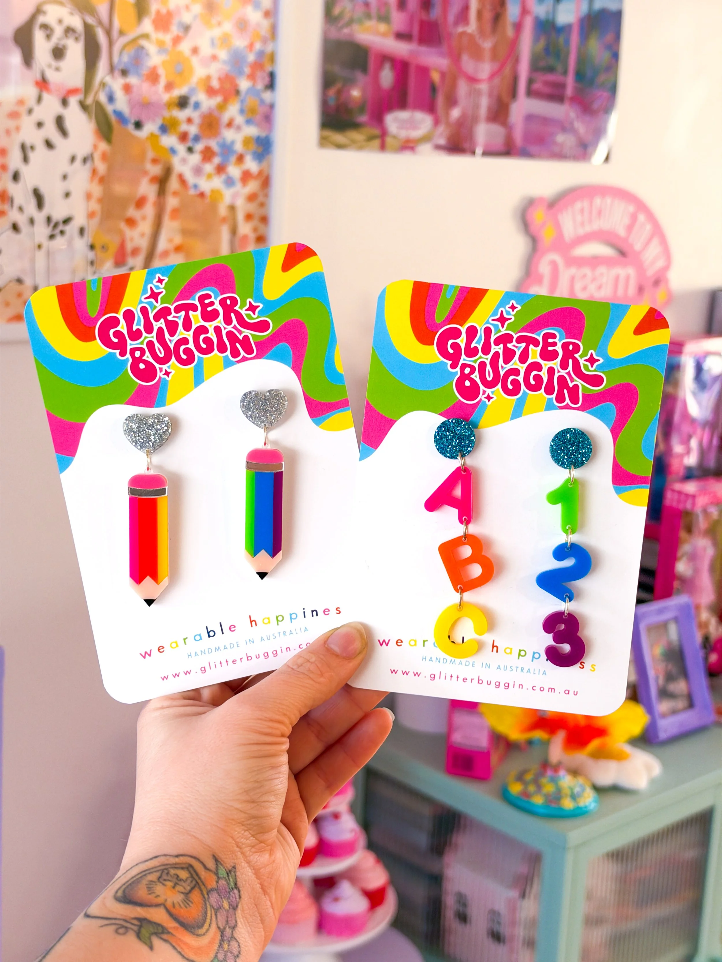 ABC, 123 Dangles
