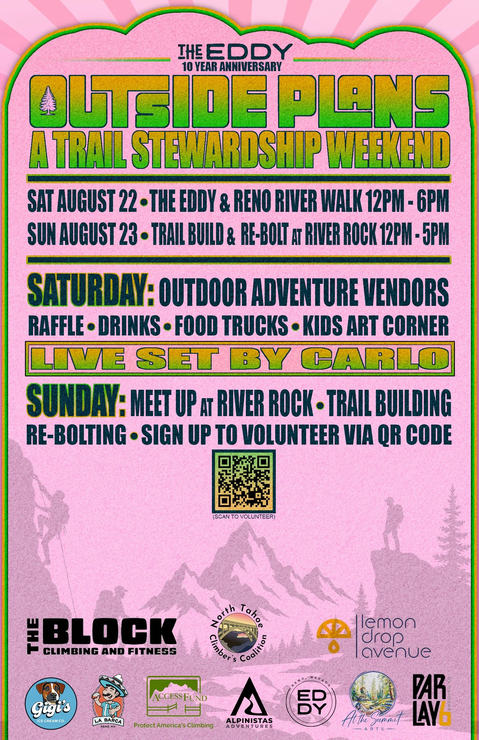 Outside Plans River Rock Adopt-a-Crag