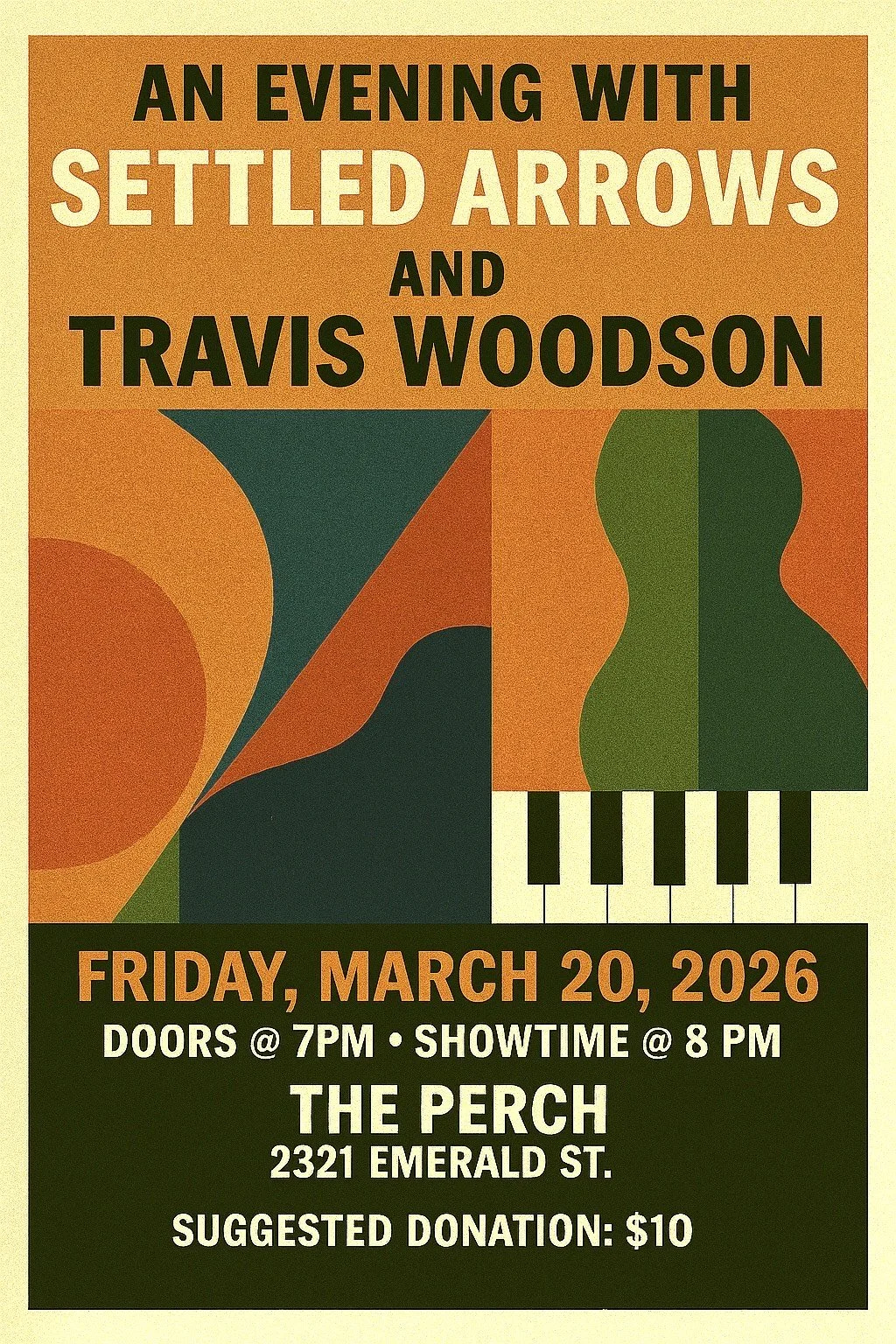 An Evening with Settled Arrows and Travis Woodson