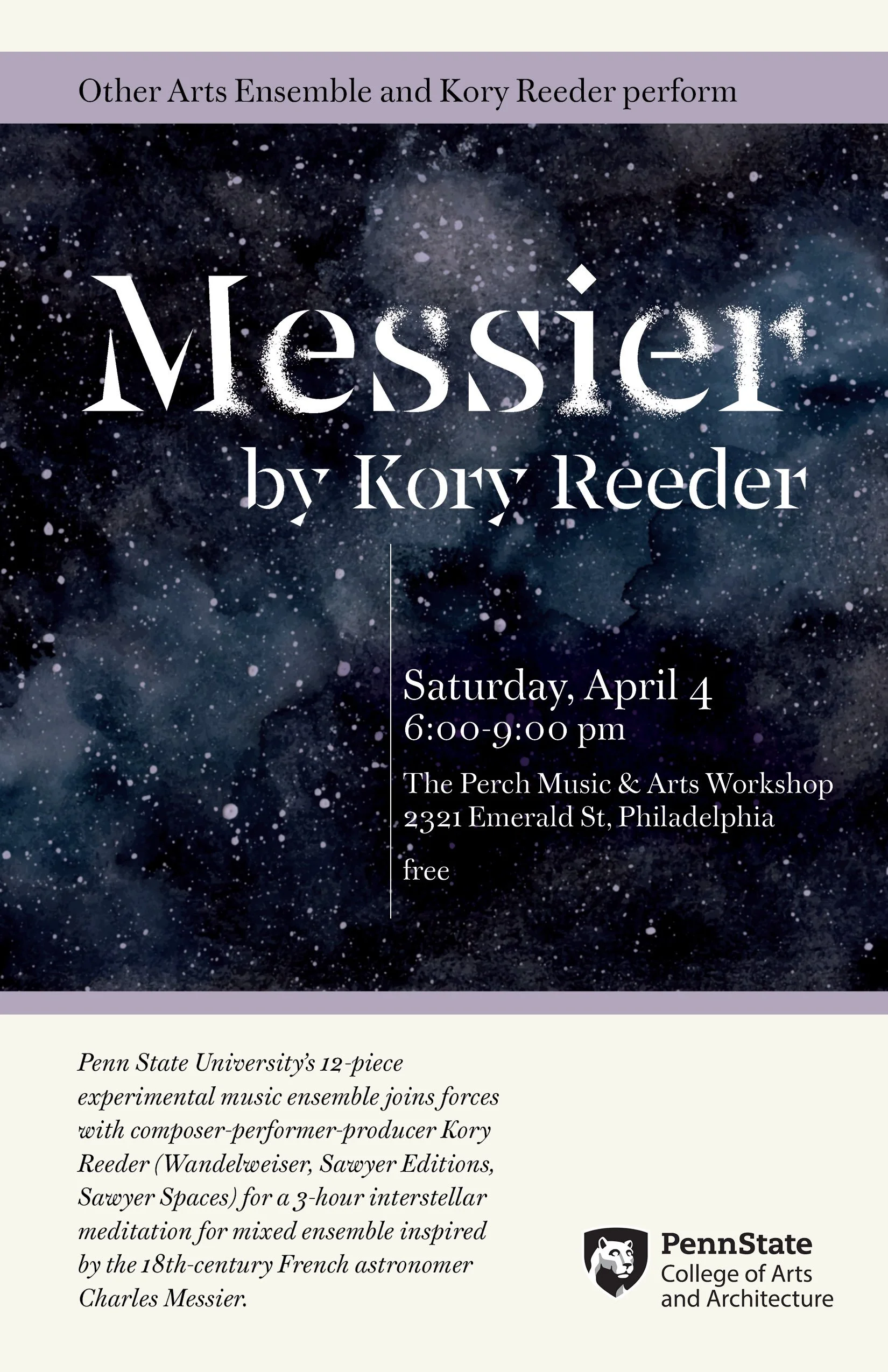 Messier by Kory Reeder