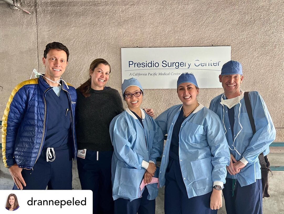 Posted @withregram &bull; @drannepeled One of the most fun and rewarding parts of having developed sensation-preserving mastectomies with @peledsurgery is getting to meet and collaborate with surgeons from across the globe. Feeling so honored to have