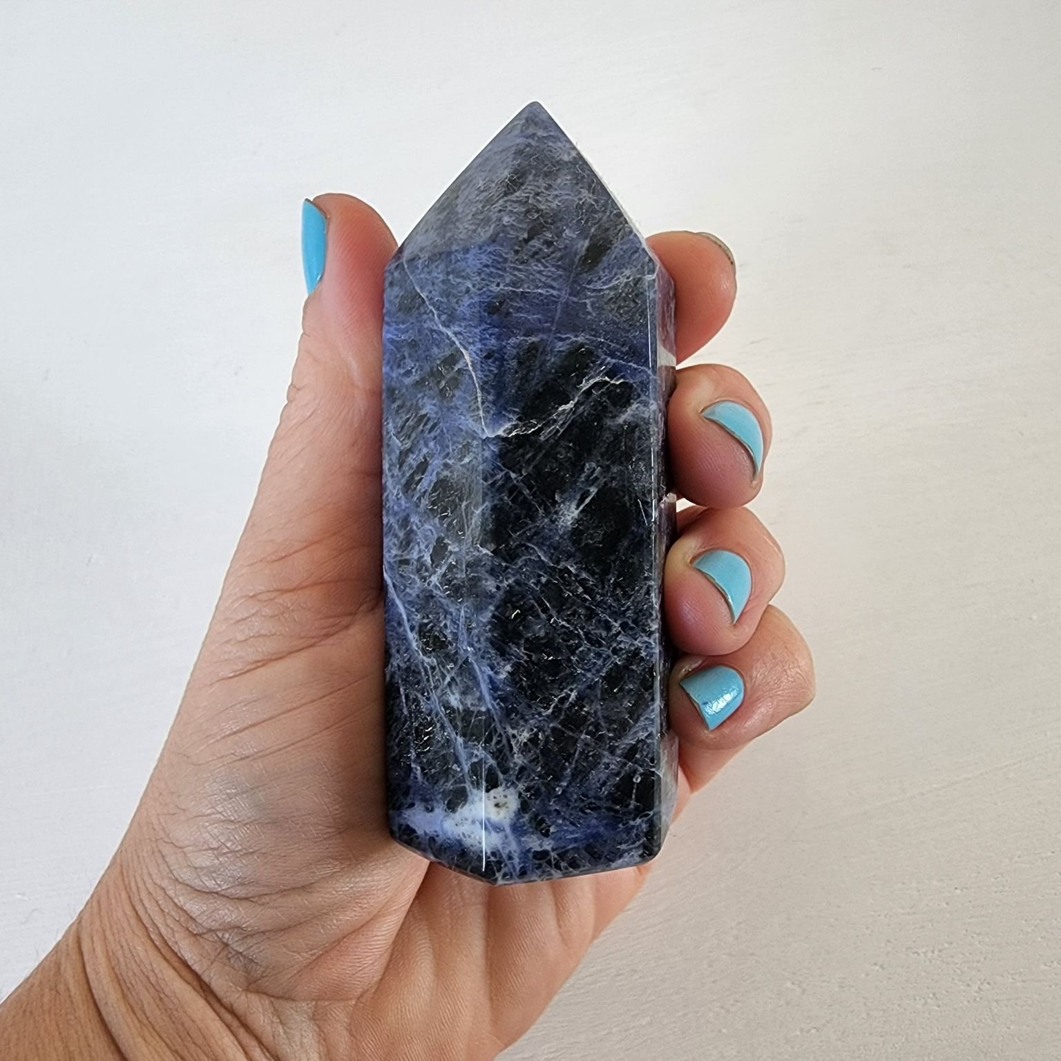 Sodalite point 1 pic 2.jpeg