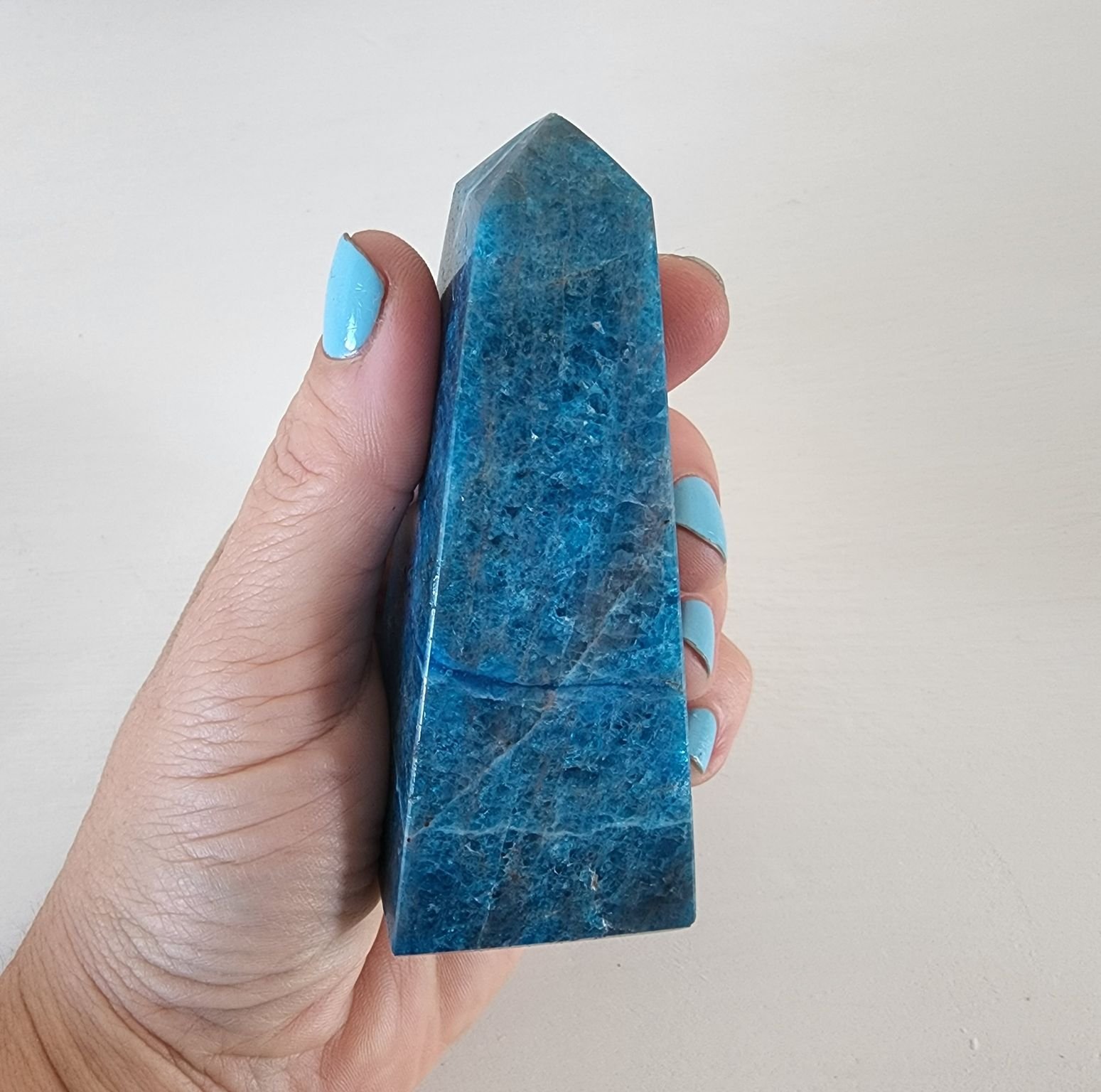 Blue Apatite Obelisk #2
