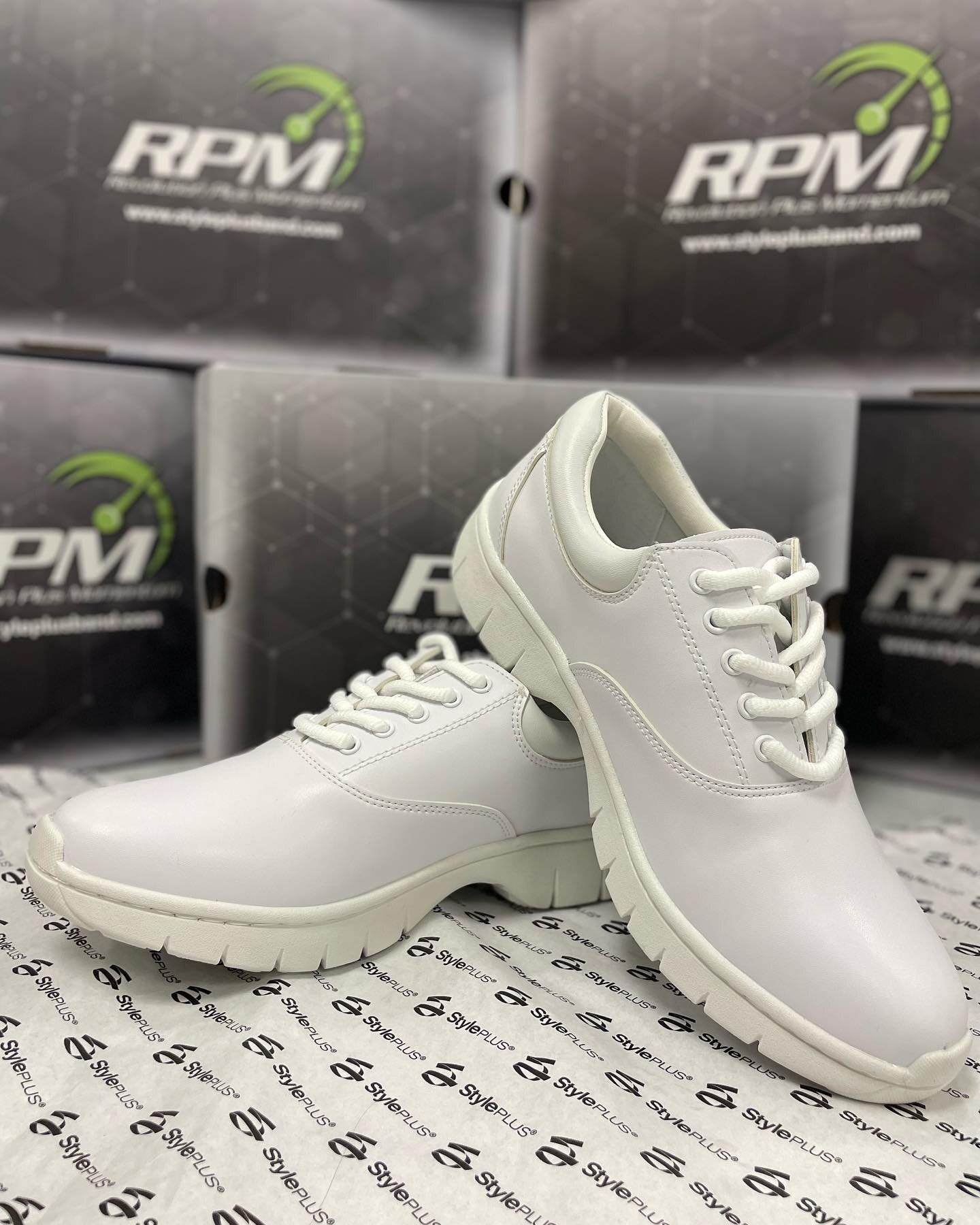 Fresh kicks just came in from @styleplus_band ! 🙌

#EWI2024 #etherealwinds #styleplus #partner #marchingband #wgi #dci