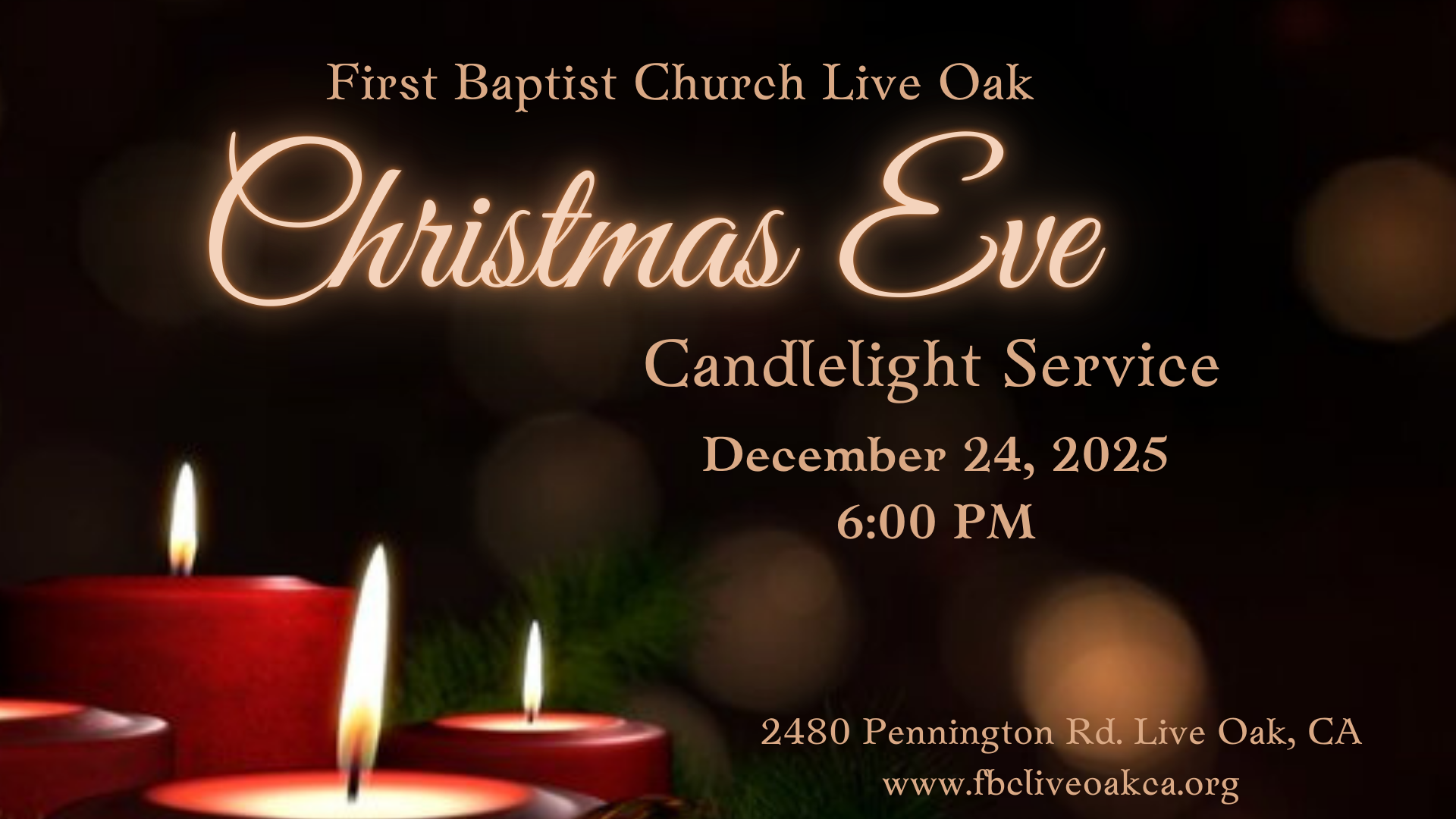 Christmas Eve Candlelight Service