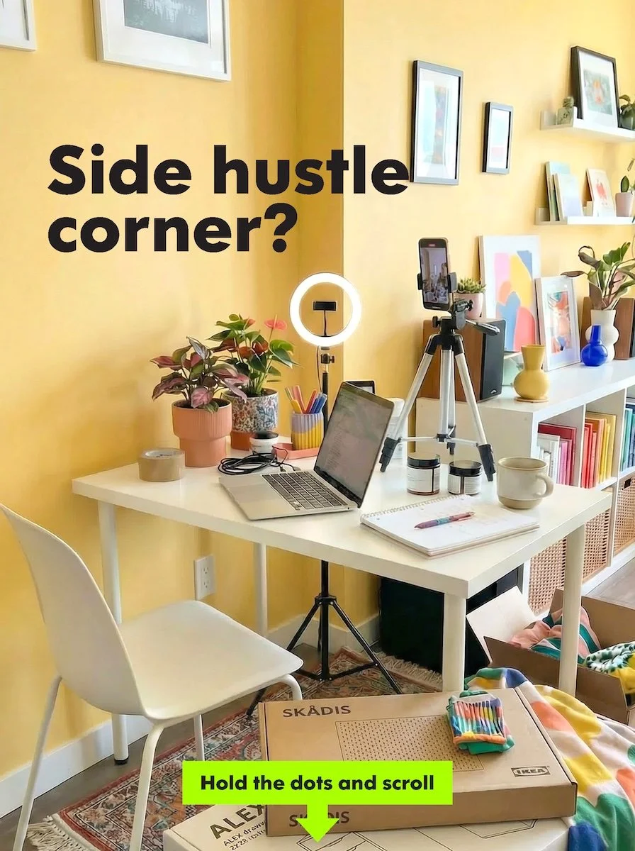 IKEA Canada instagram social Ad Campaign ALEX drawer SKÅDIS pegboard Simple builds Tony Yang