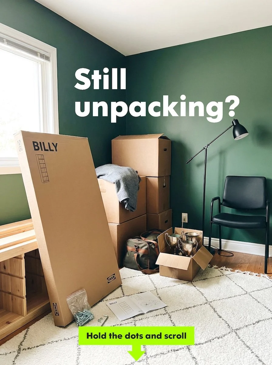 IKEA Canada instagram social Ad Campaign BILLY Bookcase - Simple builds Tony Yang