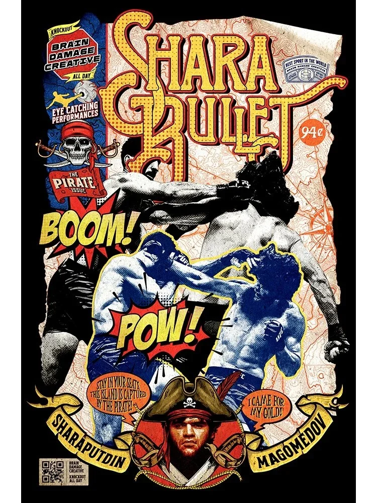 Shara Bullet Magomedov UFC tony yang brain damage creative