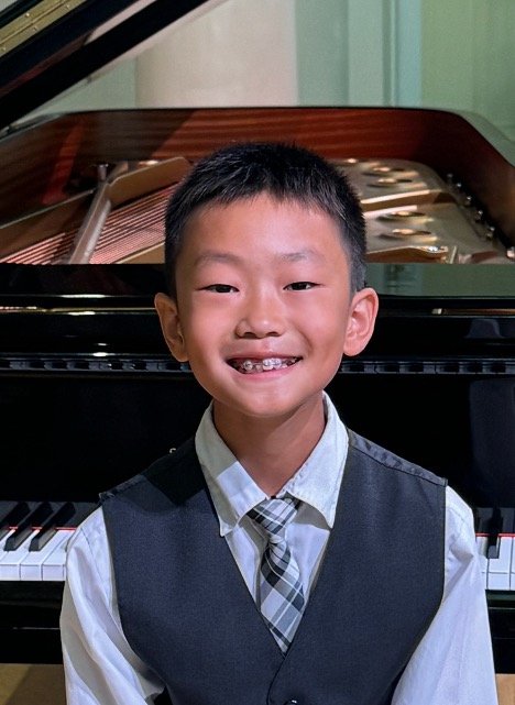 Dylan Zhang was awarded the 2025 Betty Benton Scholarship. Dylan, 5th Grader at Roosevelt Middle School in River Forest, is a piano student of Sueanne Metz. He plans to attend the 2025 Music Fest Perugia in Italy this summer.