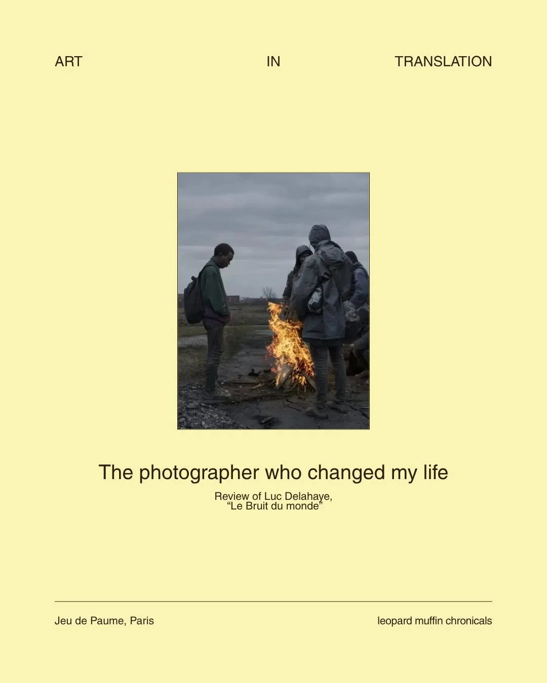 This major retrospective @jeudepaumeparis brought together more than two decades of Luc Delahaye&rsquo;s work, tracing his shift from war photojournalism to large-scale, carefully composed photographic tableaux. Born in 1962, Delahaye built his reput