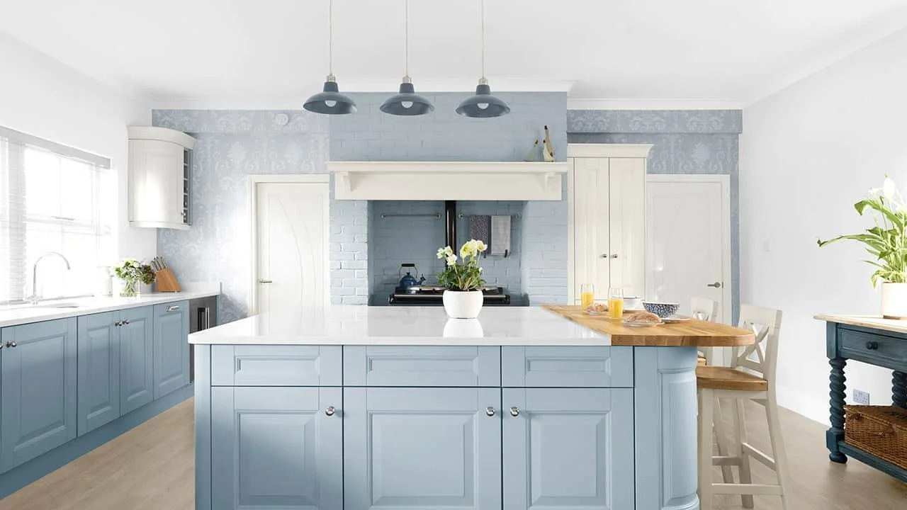 kitchen work tops white