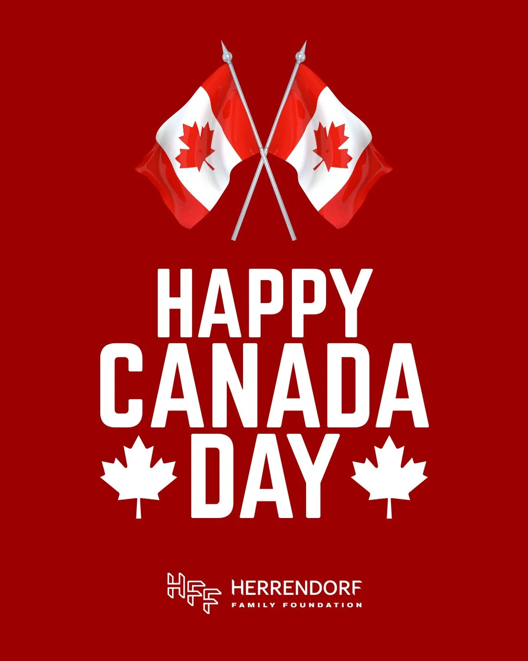 Happy Canada Day! 🍁⁠
⁠
We're grateful for the communities, partners, and supporters who help create brighter futures every day.⁠
⁠
Wishing you a wonderful Canada Day.