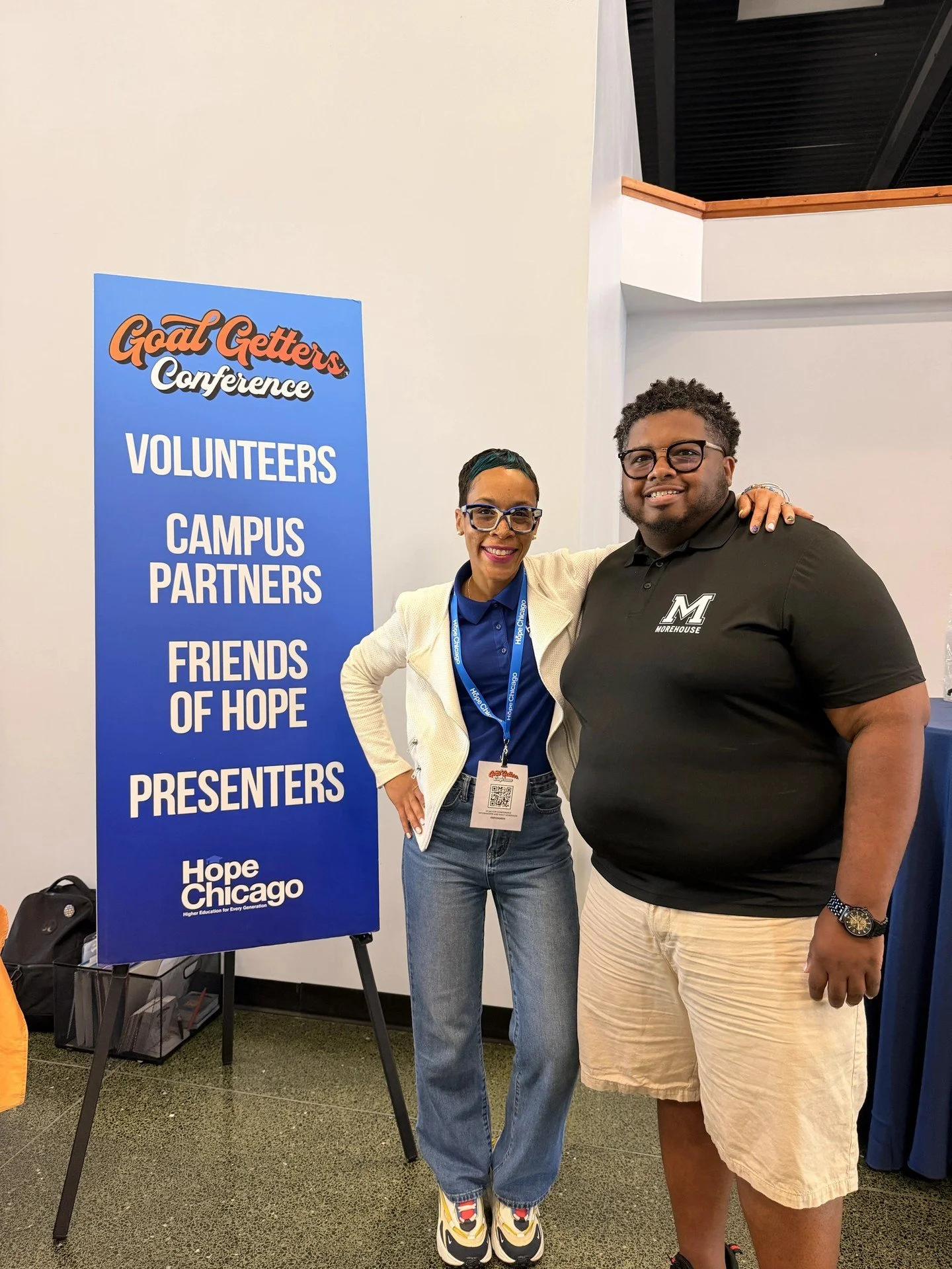 This week VP Corey Hardiman met with the leadership team at Hope Chicago to exchange ideas and share promising practices around scholar programming.⁠
⁠
As organizations committed to helping scholars build the futures they envision, it is essential th