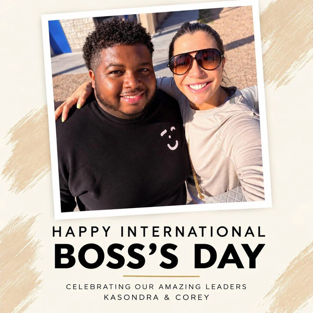 ✨ Happy International Boss&rsquo;s Day! ✨⁠
⁠
Today, we&rsquo;re celebrating our incredible leaders, Kasondra and Corey, whose passion, dedication, and vision help drive Herrendorf's mission forward. 💛⁠
⁠
Leading a nonprofit is about so much more tha
