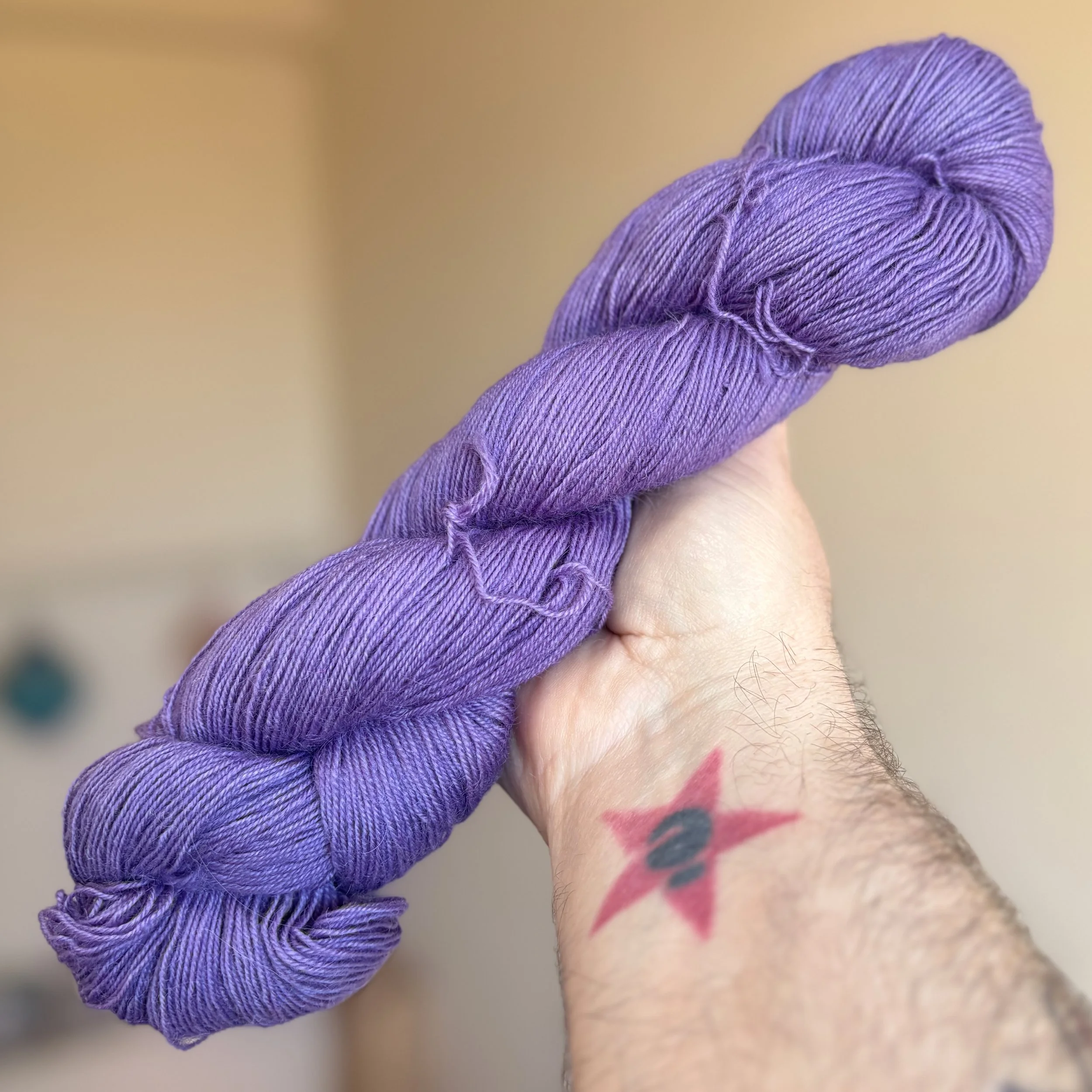 'Lilac Wine' (Long Fingering)