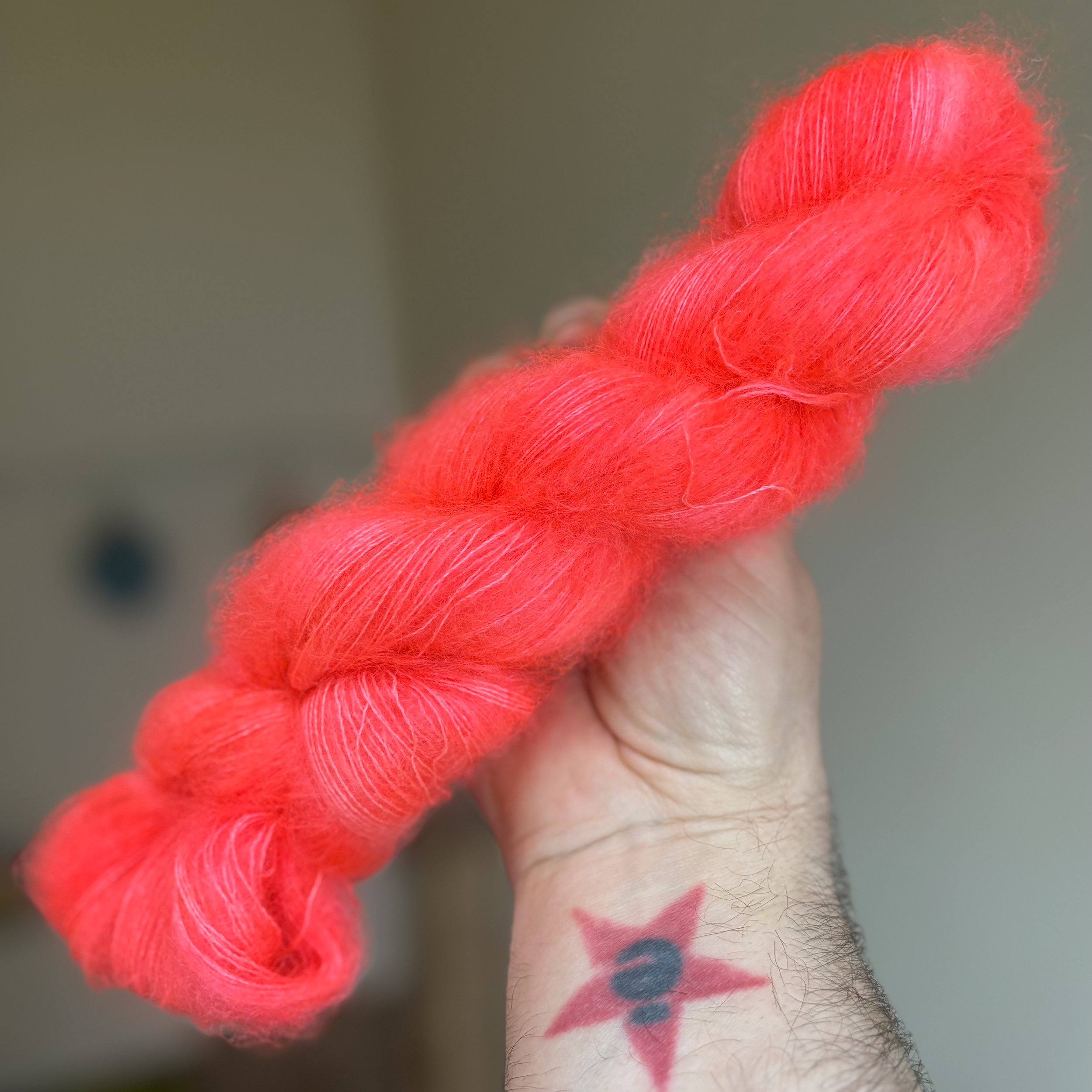 'Zhoosh' (Mohair/Silk Lace)