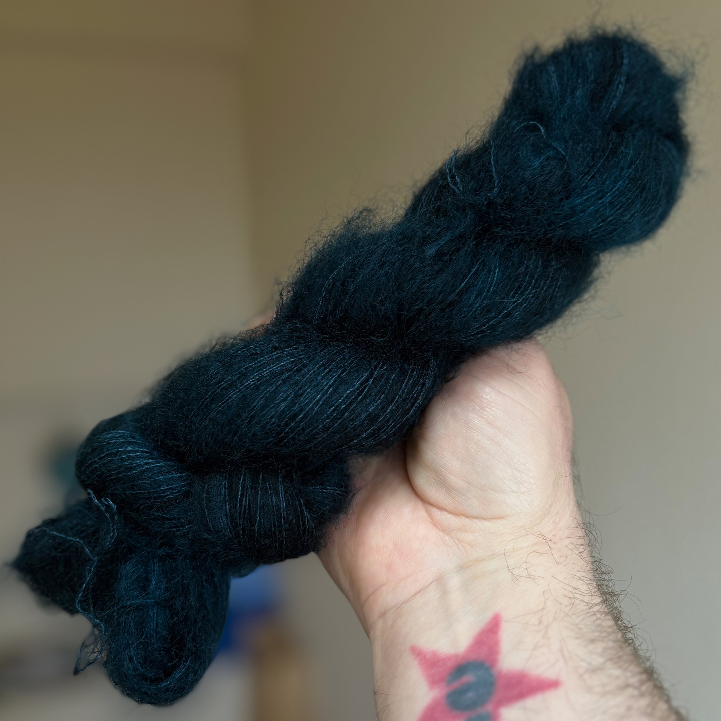 'The Erl-King' (Mohair/Silk Lace)