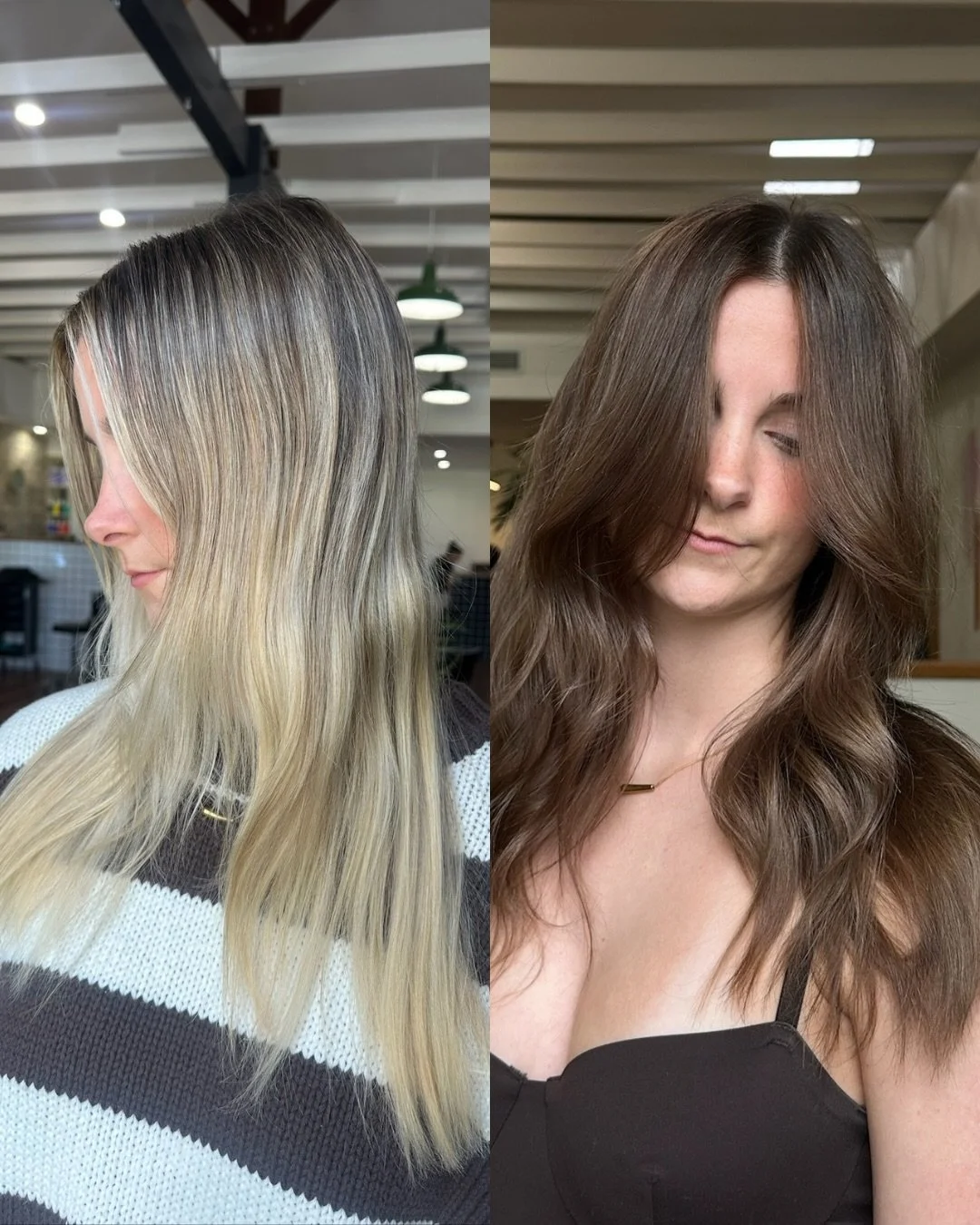 Before 👉🏼&nbsp;After

Blonde to rich, glossy brunette 🤎

Bringing depth and dimension back into the hair for a beautifully natural finish.

Swipe to see the process&hellip;

Transformation by @casey_maverickhair 

#maverickhairsalon #awardwinnings