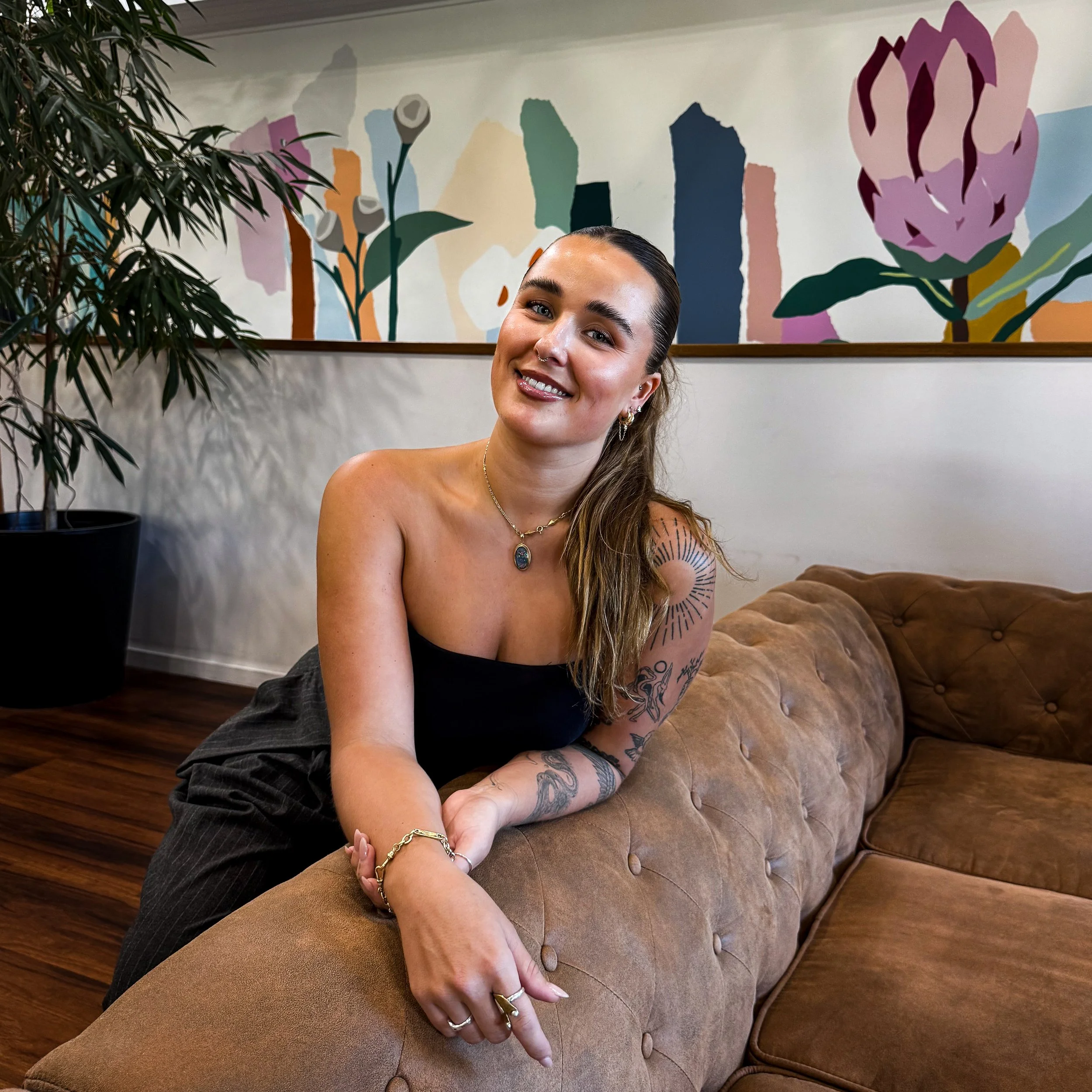 Lily, director stylist at Maverick Hair Salon in Coolangatta