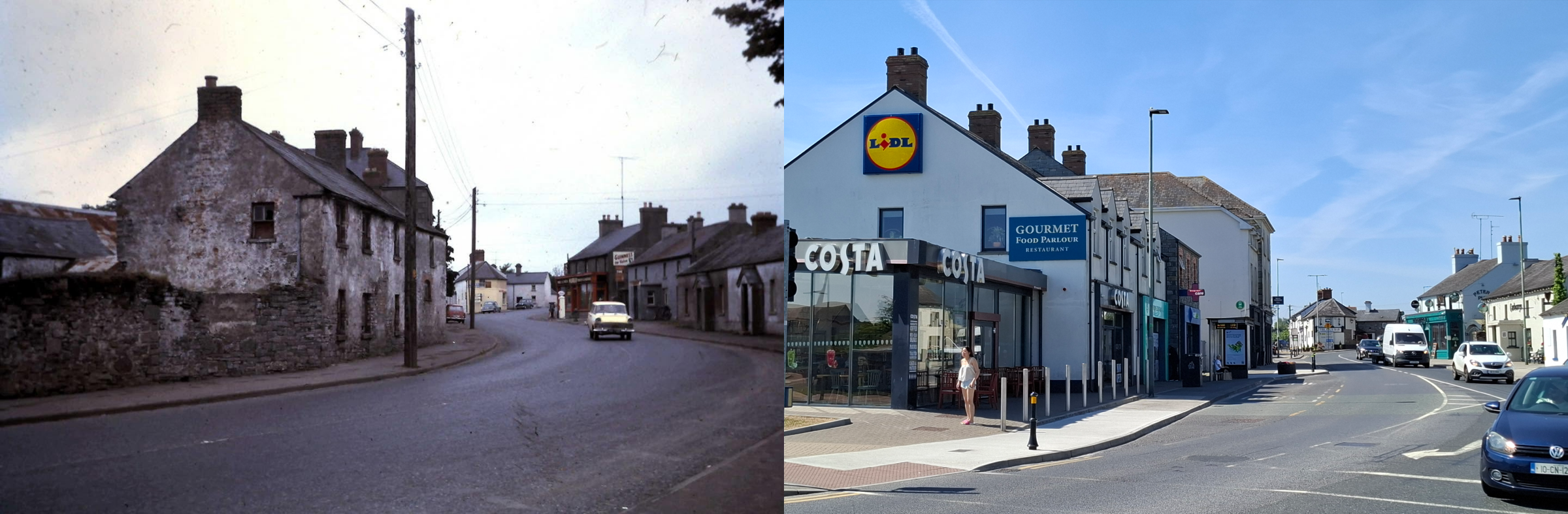 Facing The Arch Bar, Murray's (now Peter's), Carberry's. 
1960s. 
Photographer unknown