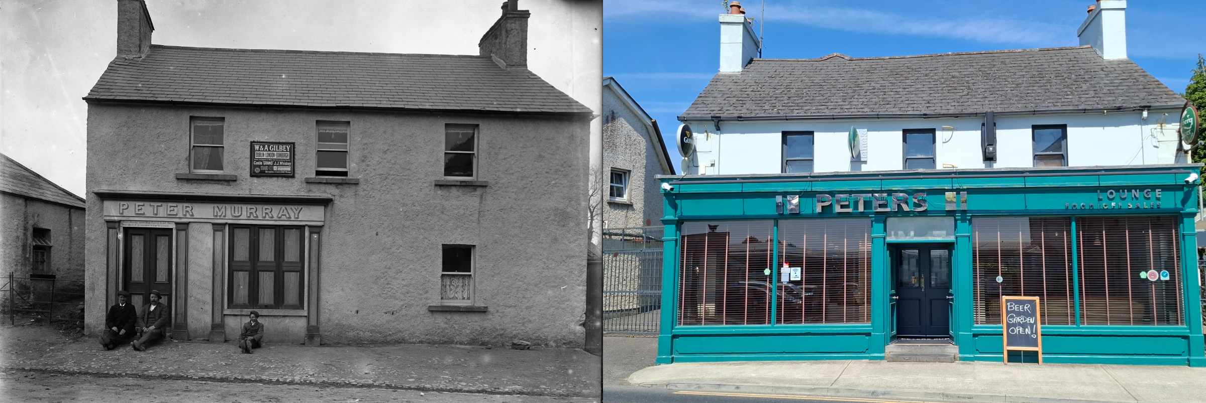 Murray's (now Peter's Pub). 
c 1910. 
Photo by Peadar Murray