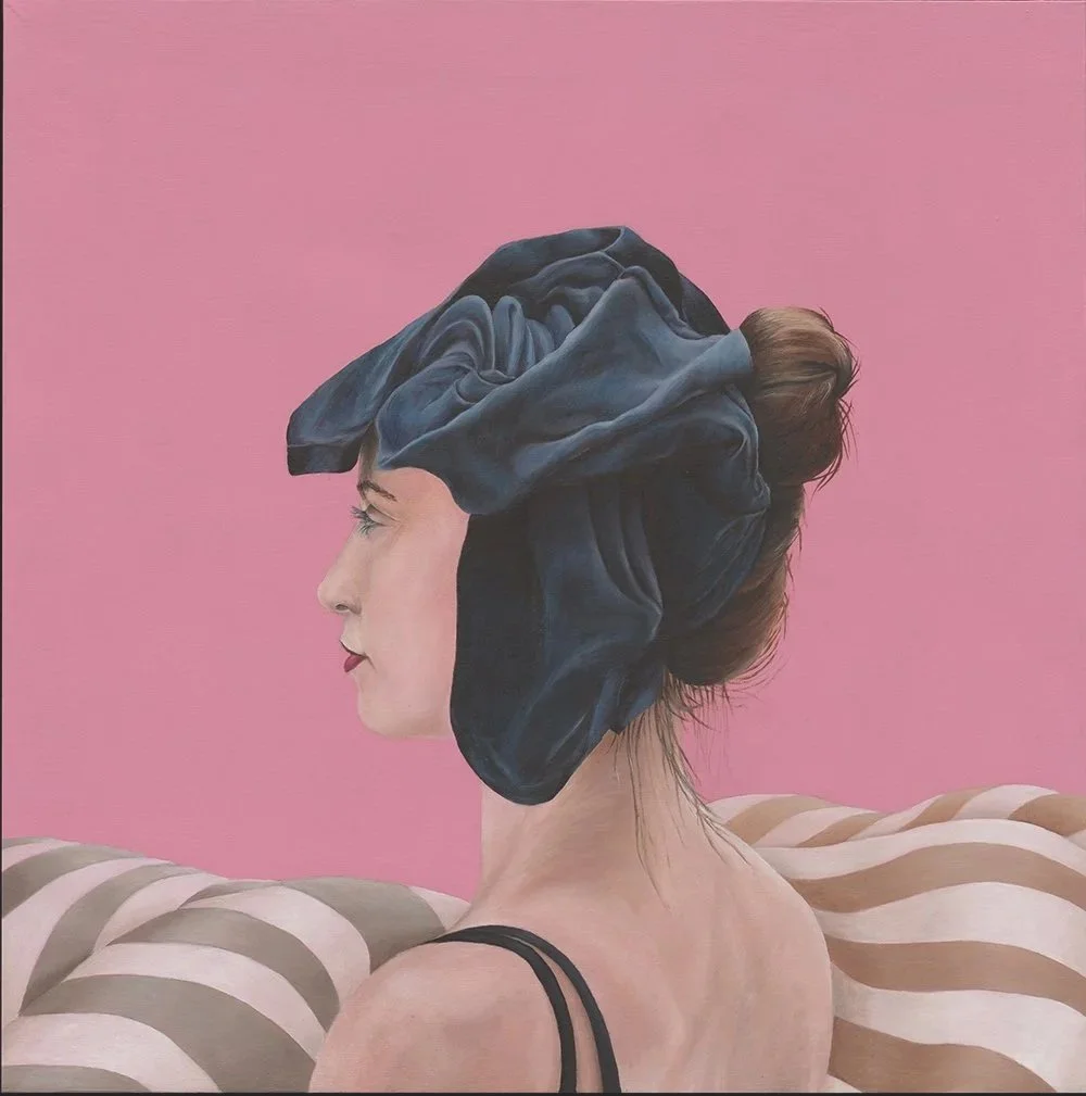 La Dama de Bergamo I - Oil & acrylic on canvas - 50 x 50 cm - 2025