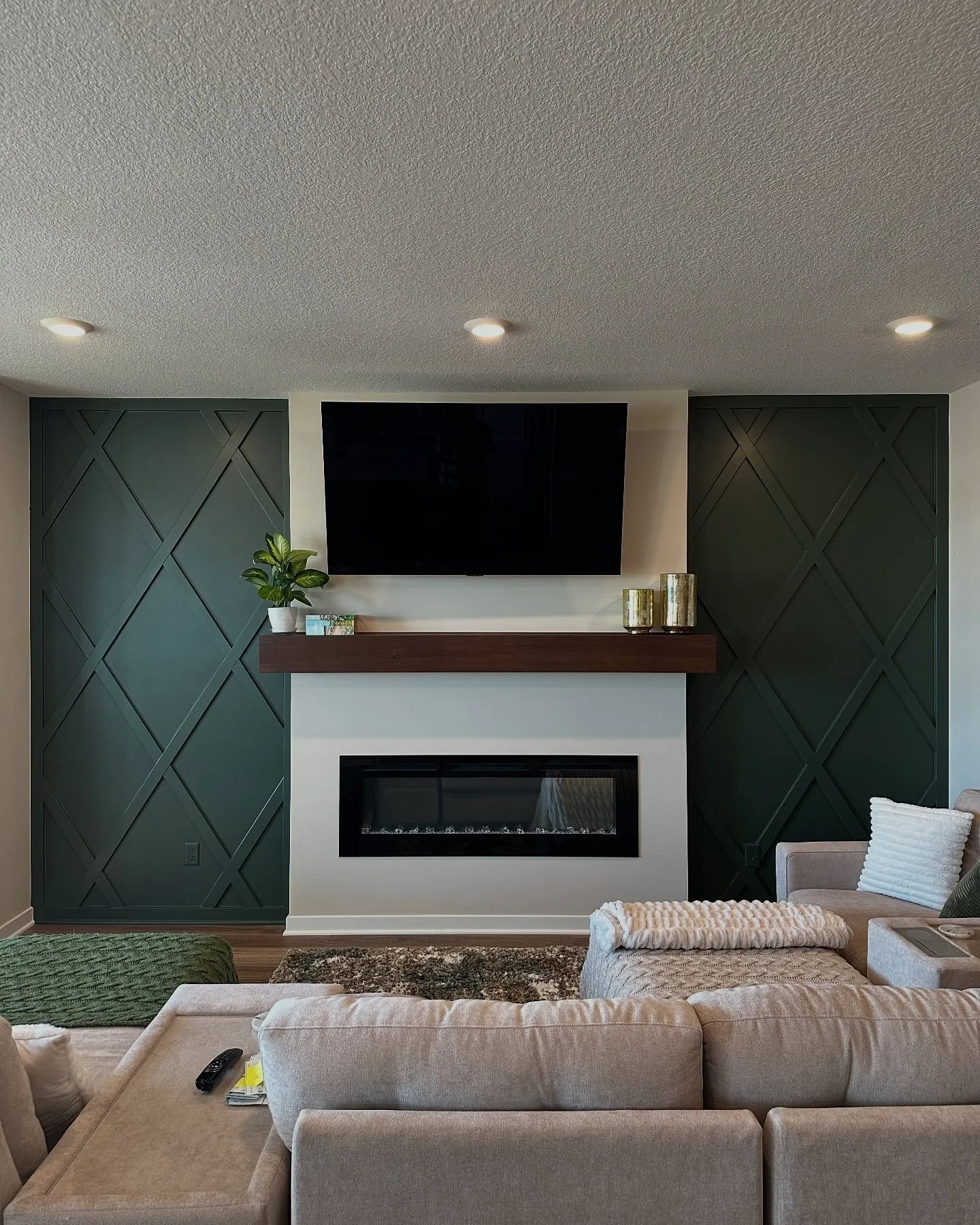 This family moved into their forever home and wanted to add elements that made it feel unique and special to them. If you scroll all the way to the right, you&rsquo;ll see it&rsquo;s a far cry from what it looked like when they moved in. (That grainy