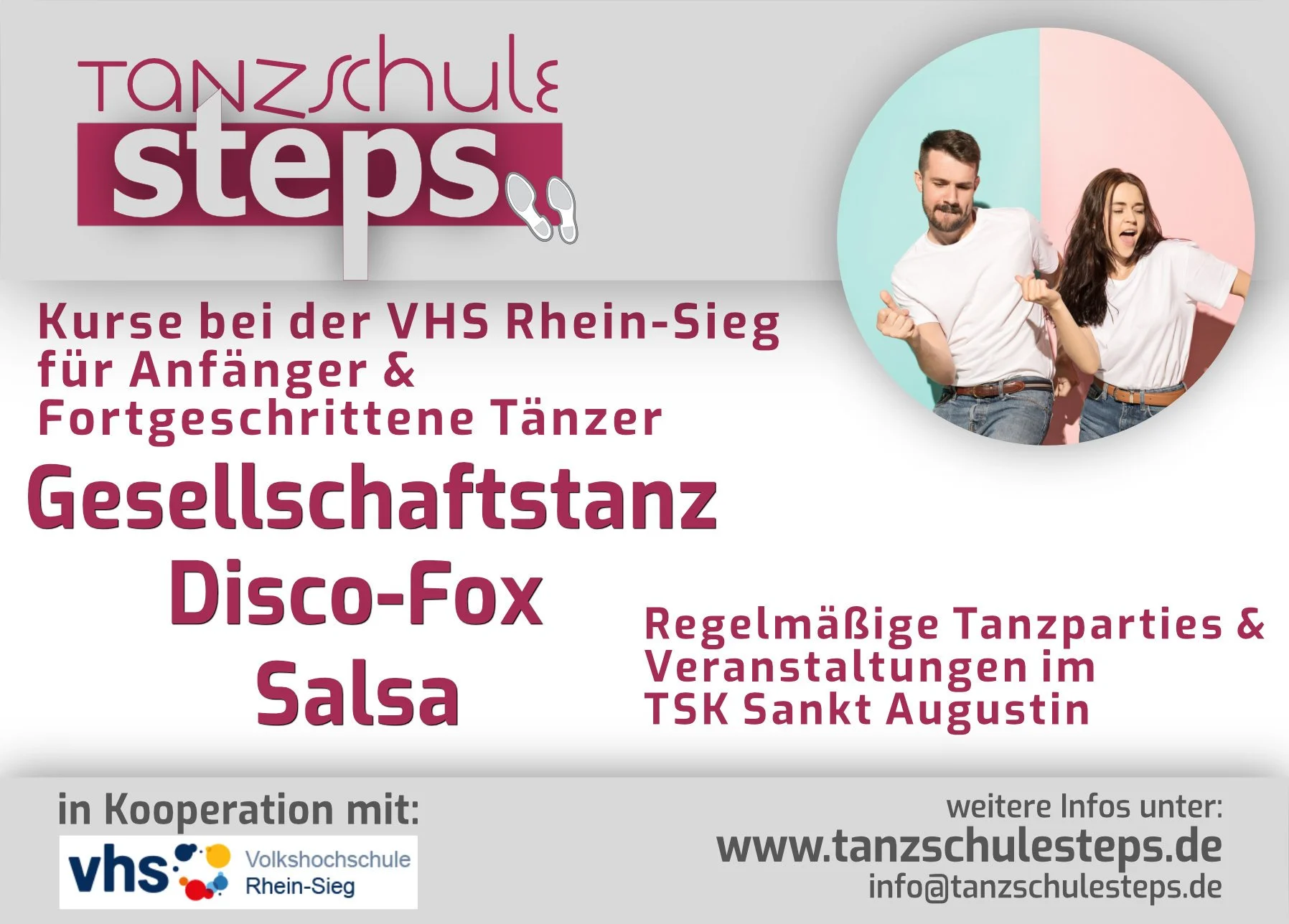 Tanzschule Step By Step In Gütersloh News — Tanzschule Steps