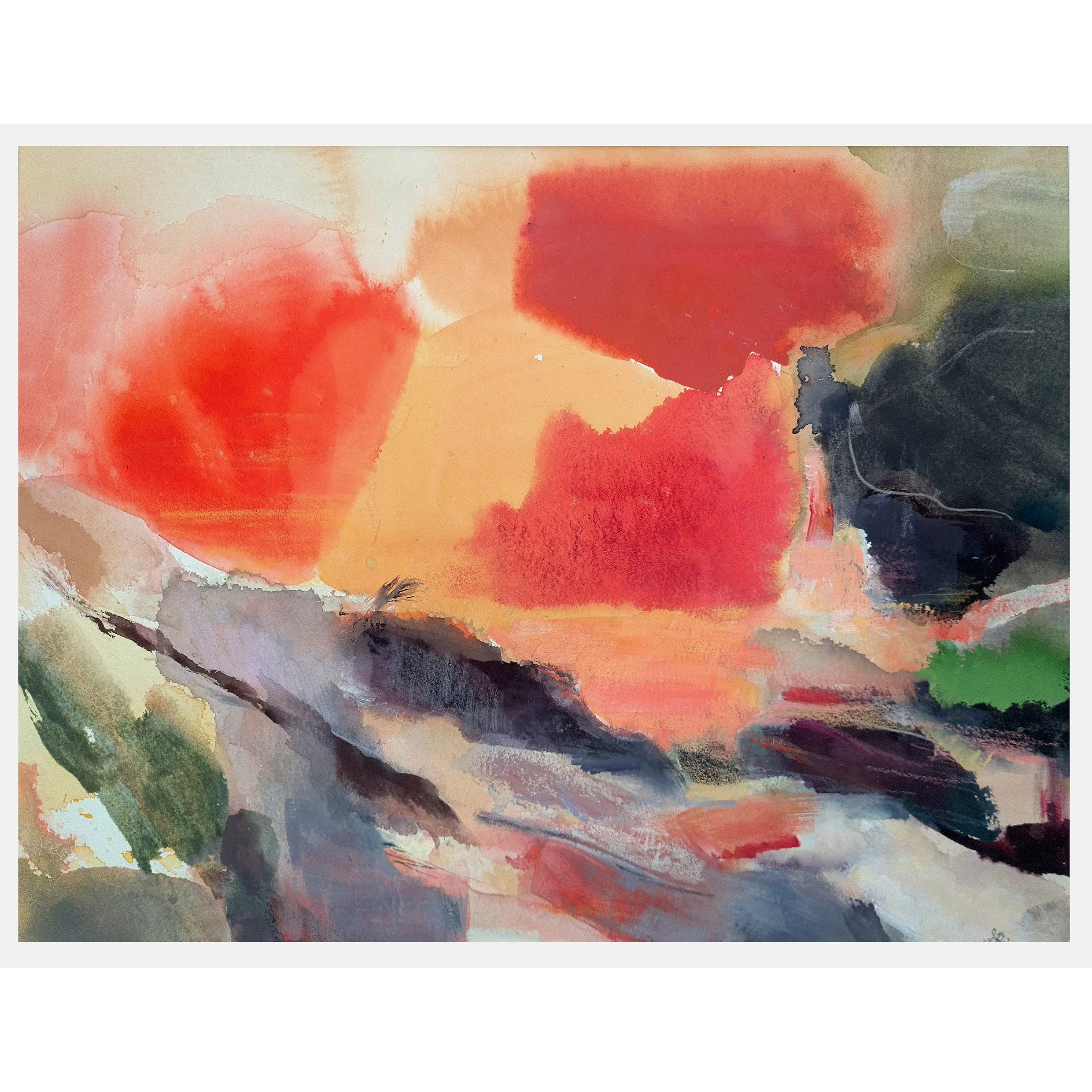 Clouds Like Giant Poppies by Jenny Ryrie