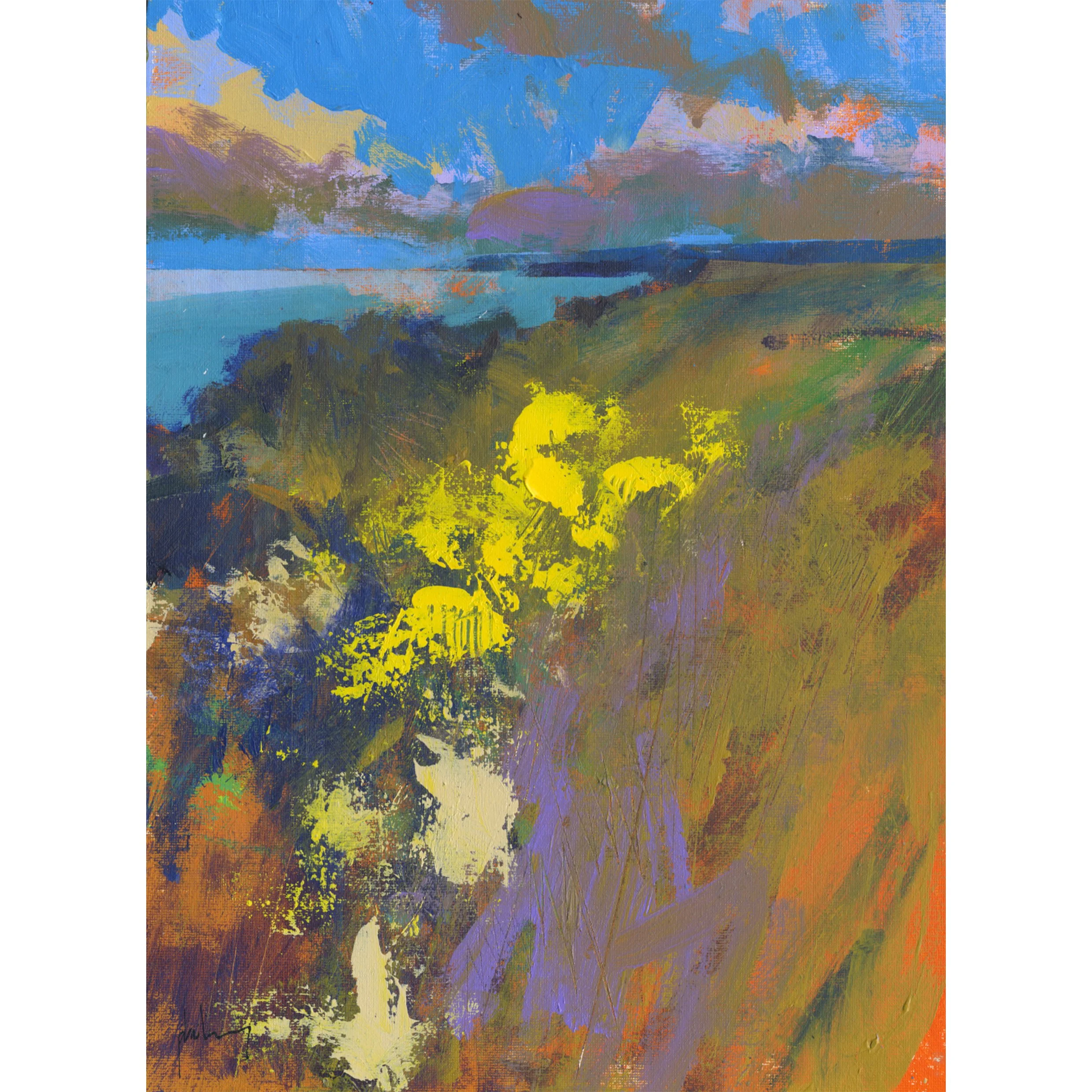 Towards Manorbier by Paul Bailey