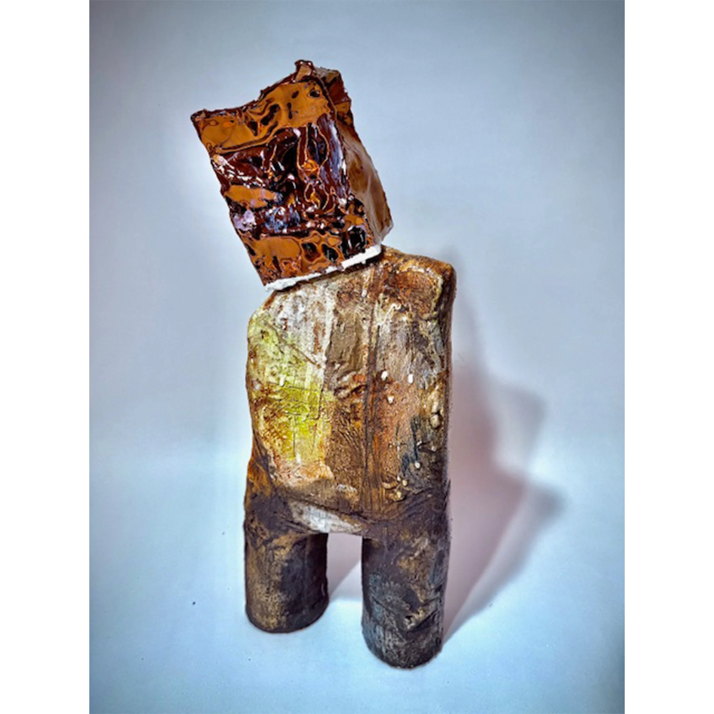 Medium Shiny Bag Head by Nic Stace