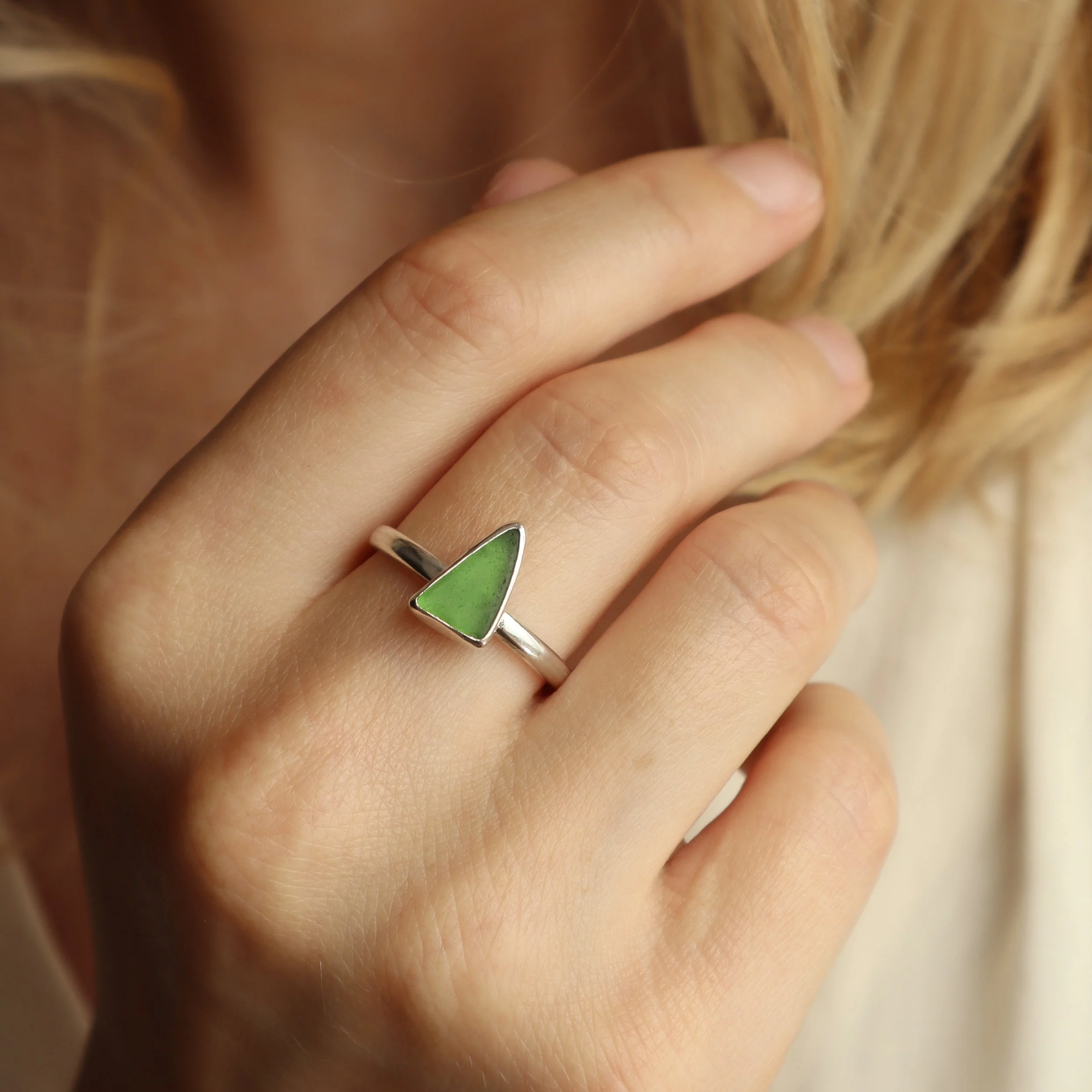 Ella Sea Glass Ring in Green 2.jpg