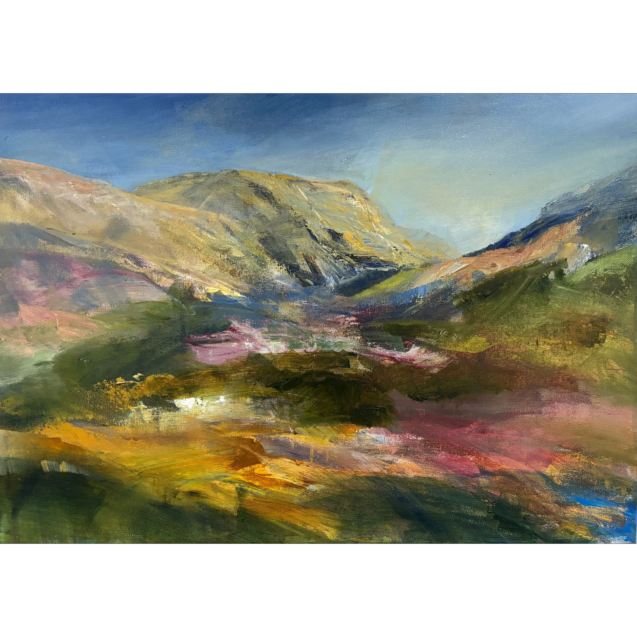 Blue Day, Llanberis by Karen Pearce