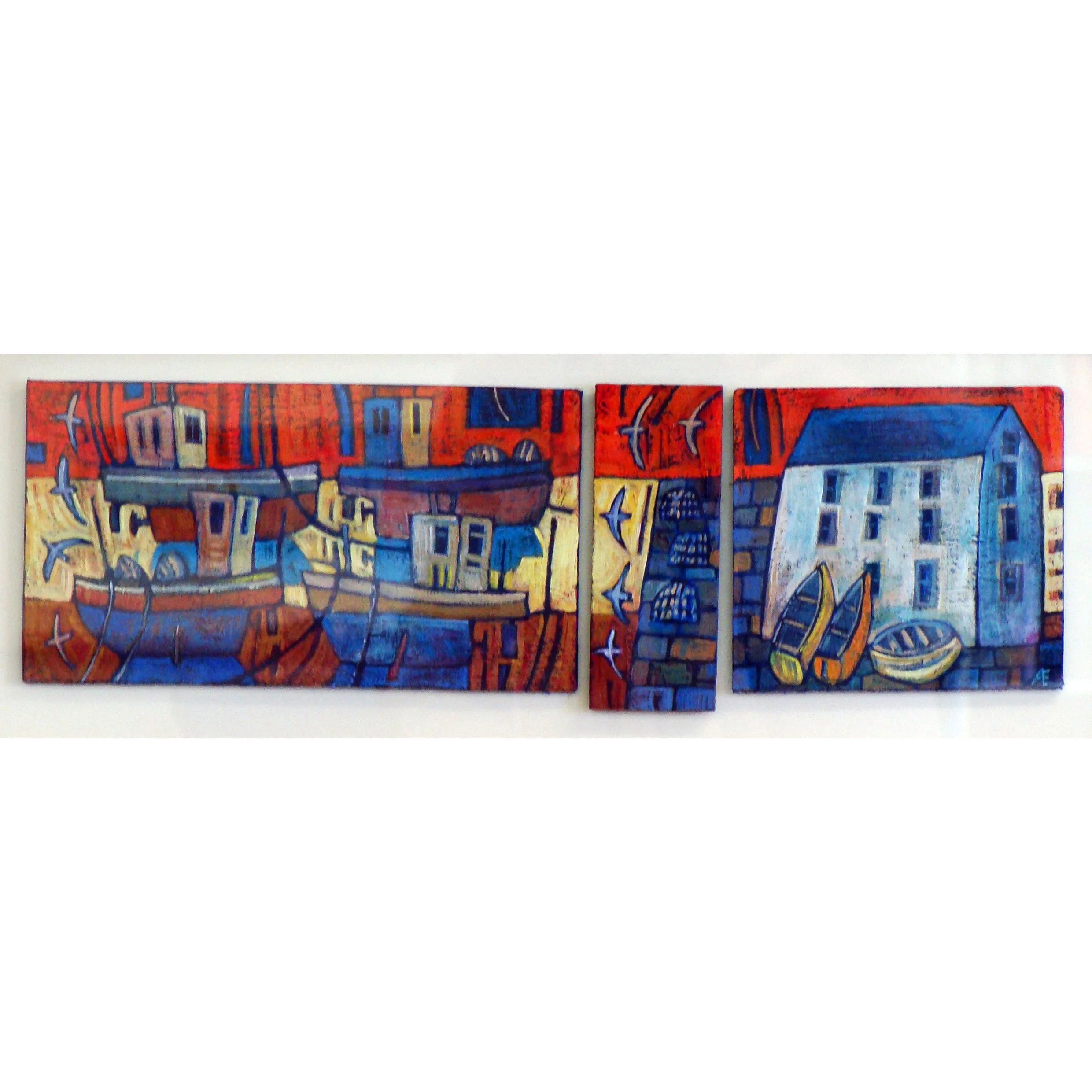 Ar y Cei (On the Quay) by Anthony Evans
