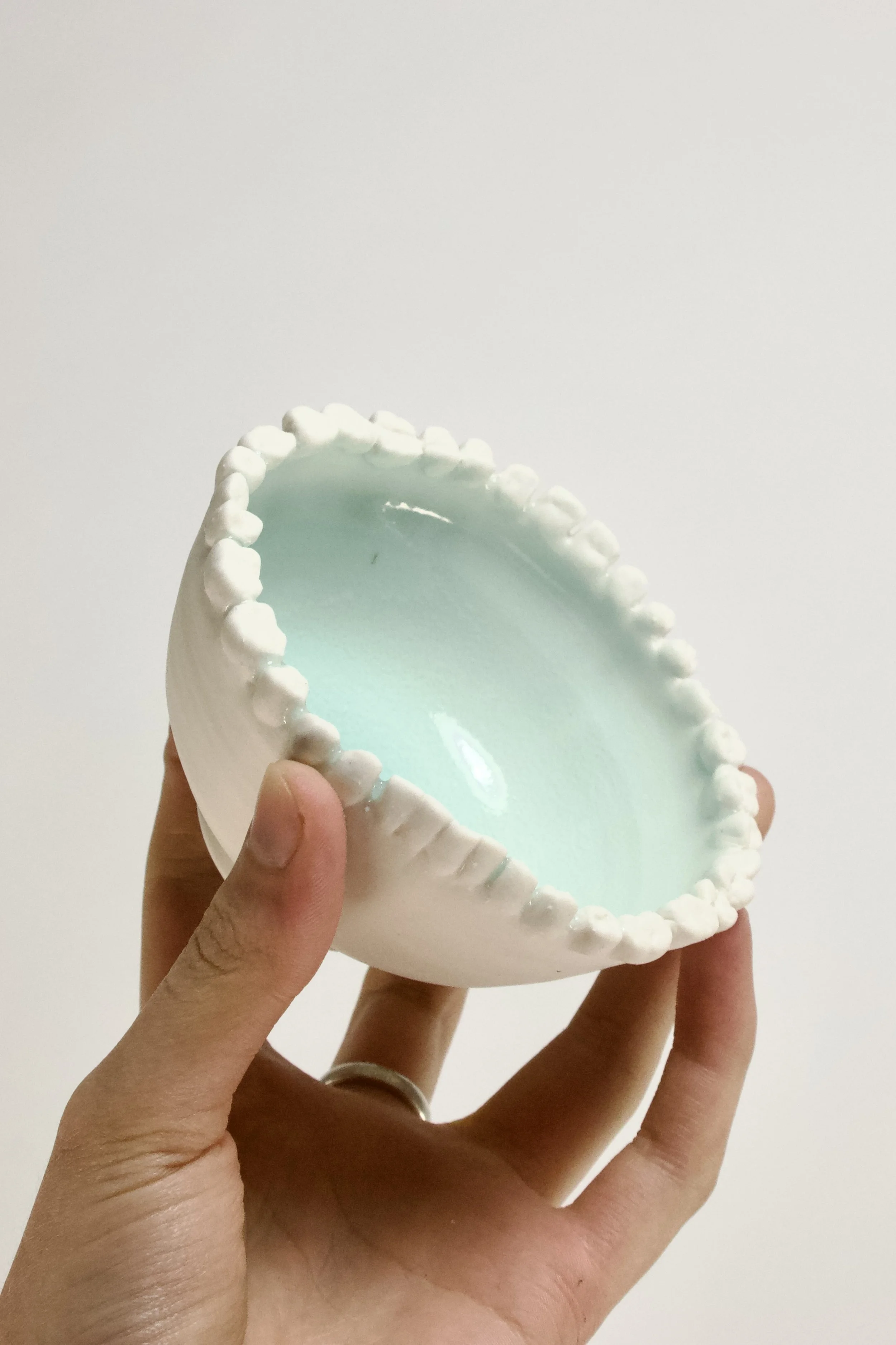 Full Moon Tooth Bowl by Katherine Breaks